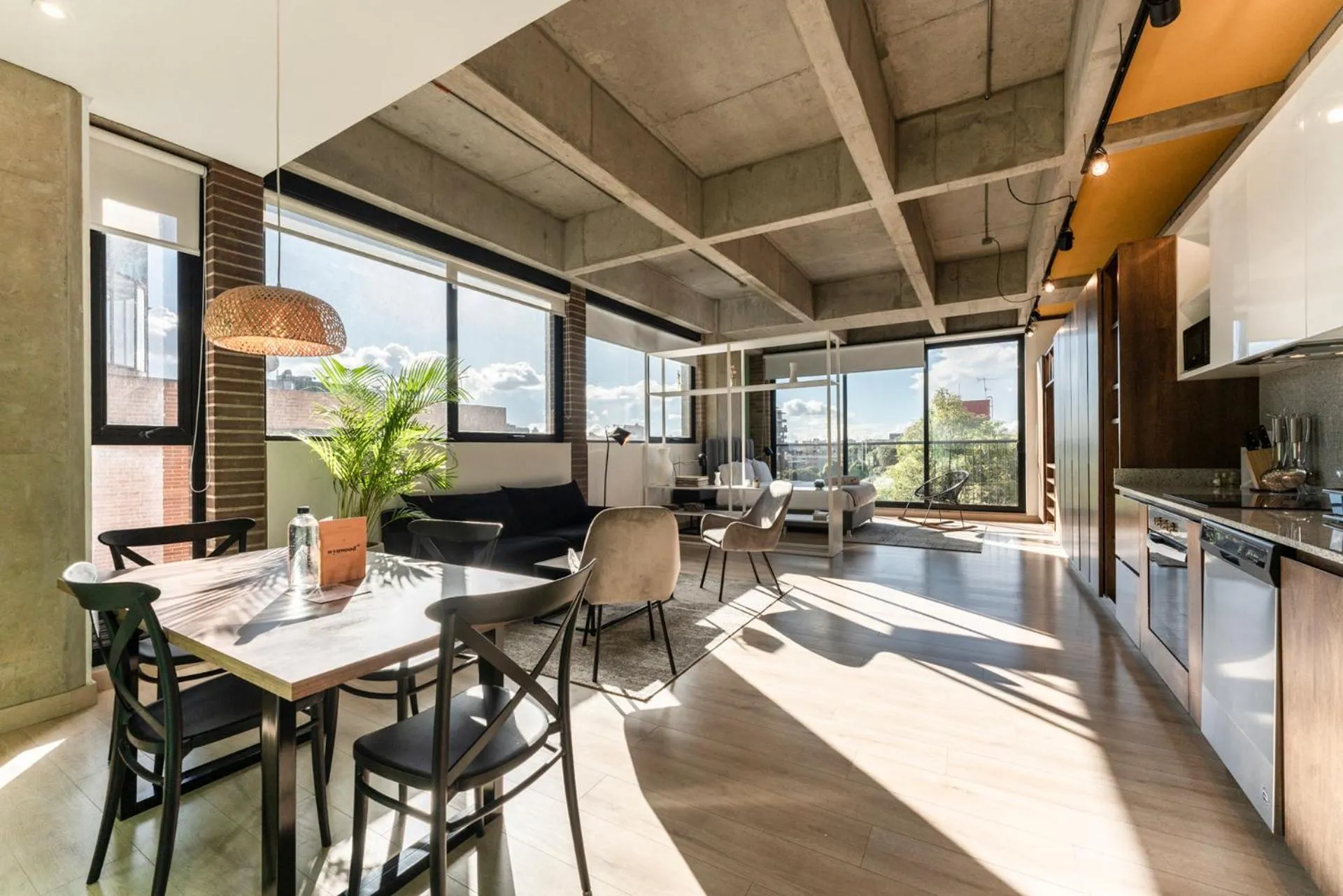 Seating area in Canvas By Wynwood House