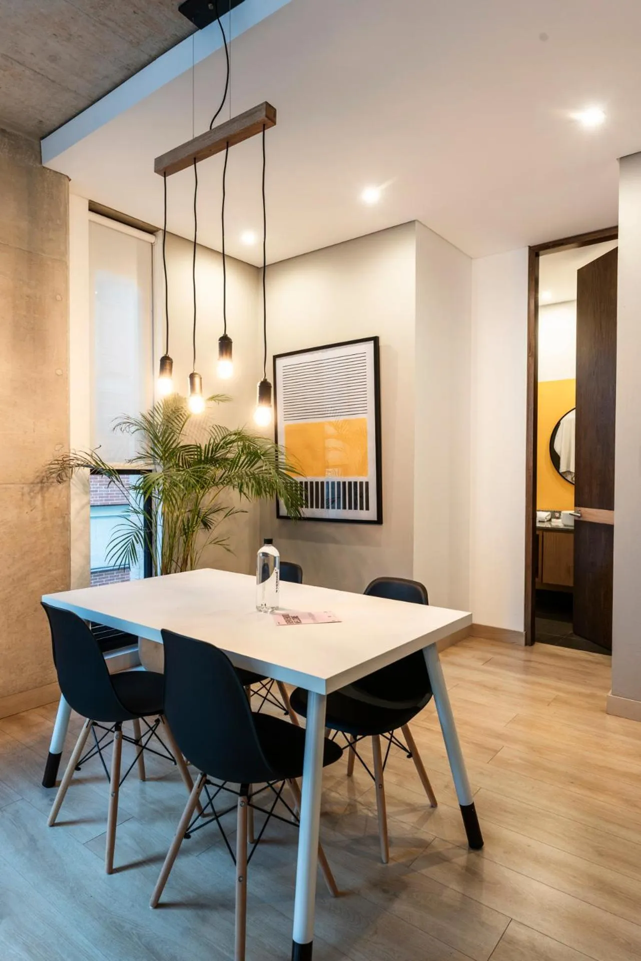 Dining area in Canvas By Wynwood House