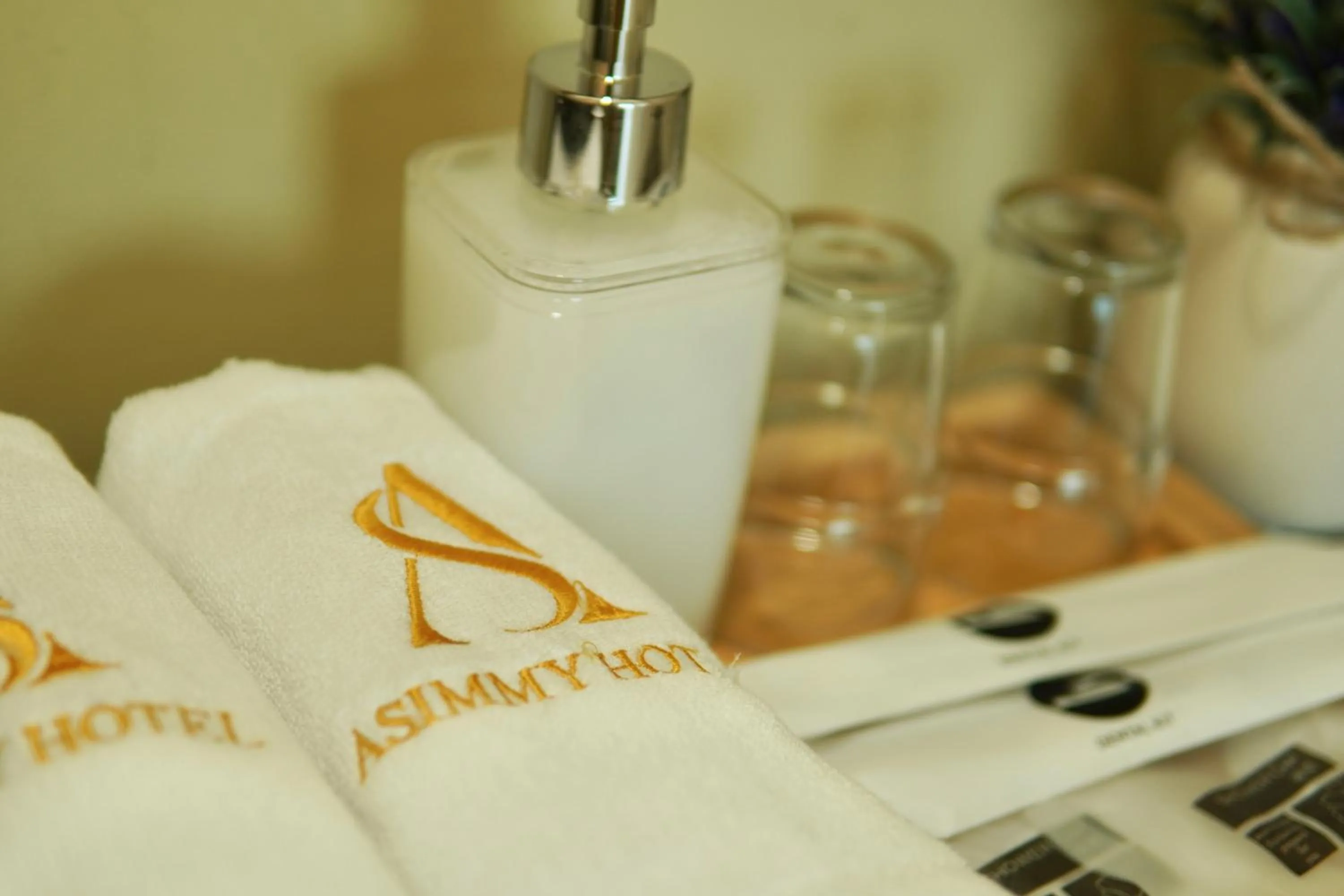 towels in Asimmy Hotel