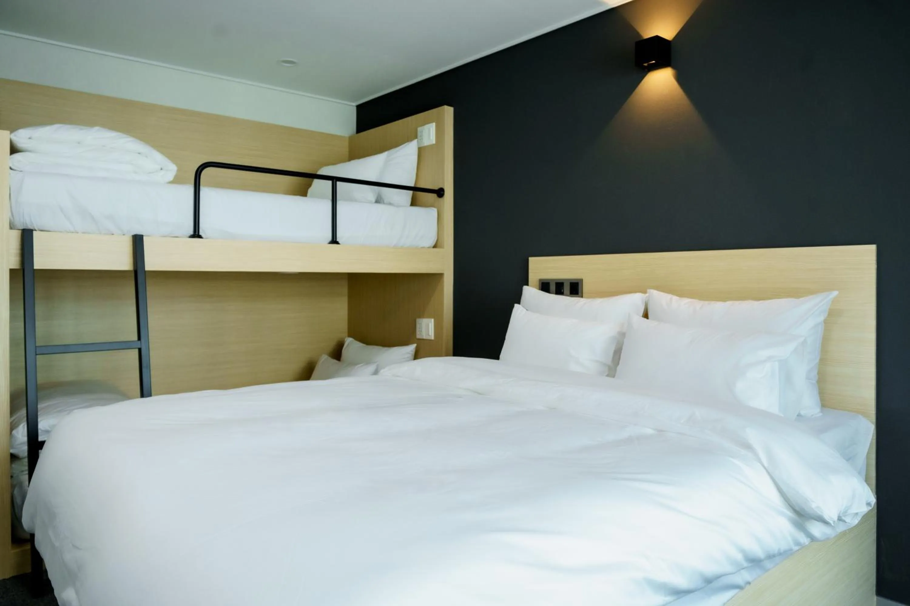 Bed in The Stay Hue Myeongdong