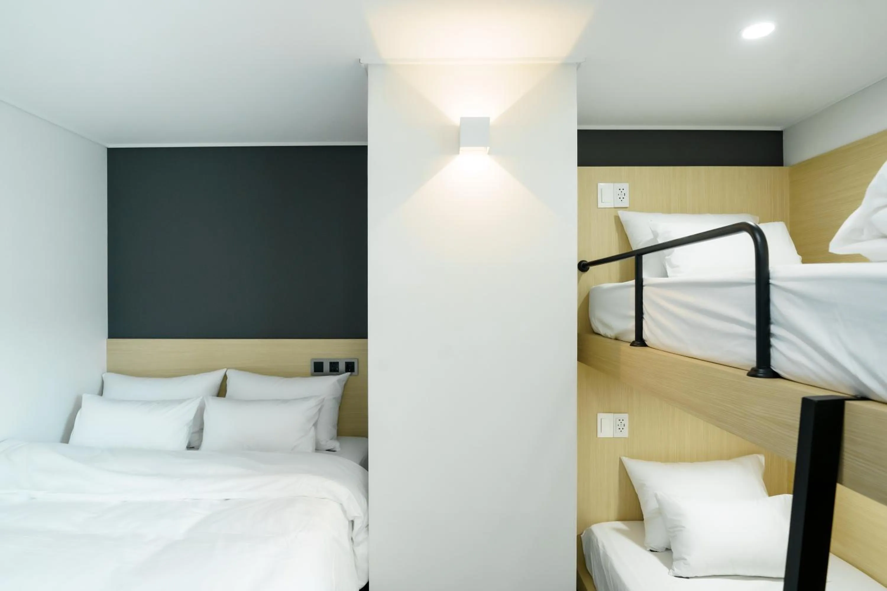 Bed in The Stay Hue Myeongdong