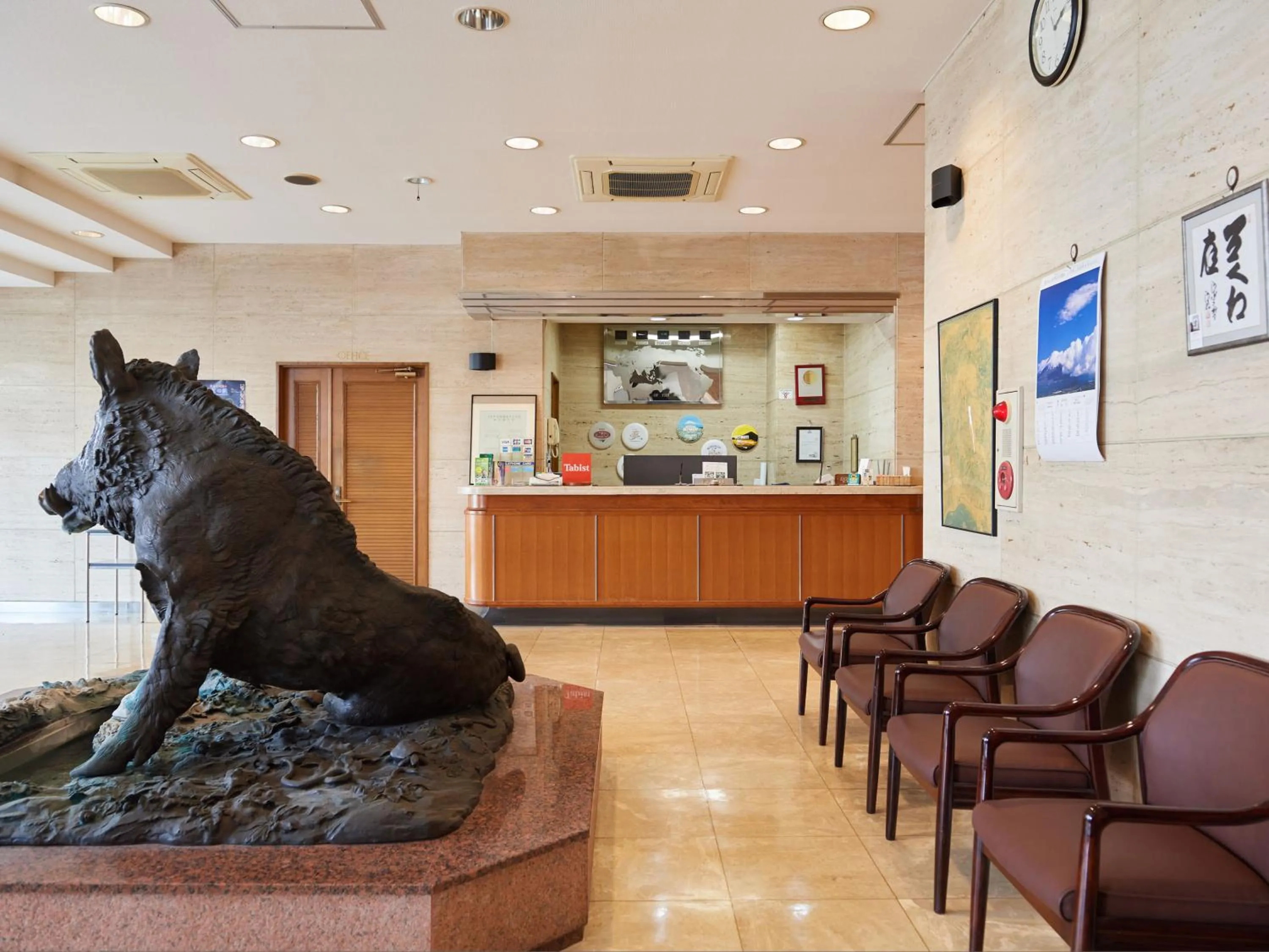 Lobby or reception in Tabist Hotel New Central