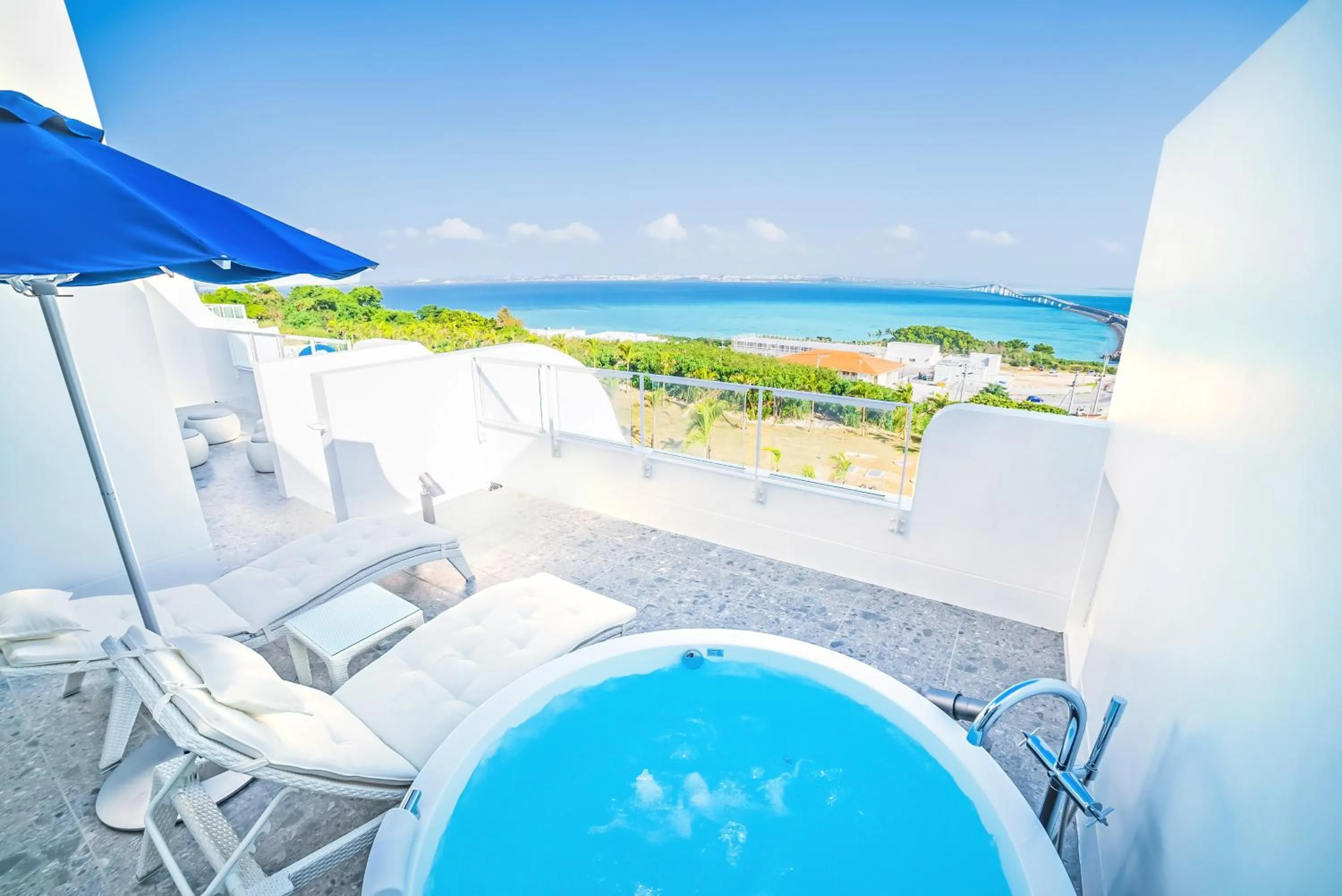 Sea view in SANTORINI HOTEL&VILLAS MIYAKOJIMA