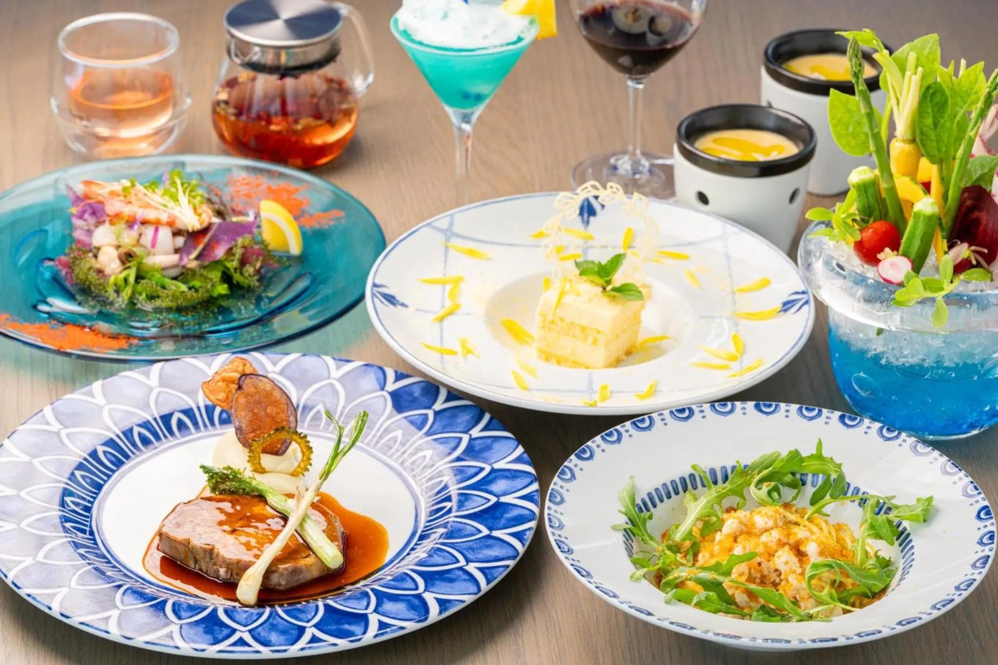 Food in SANTORINI HOTEL&VILLAS MIYAKOJIMA