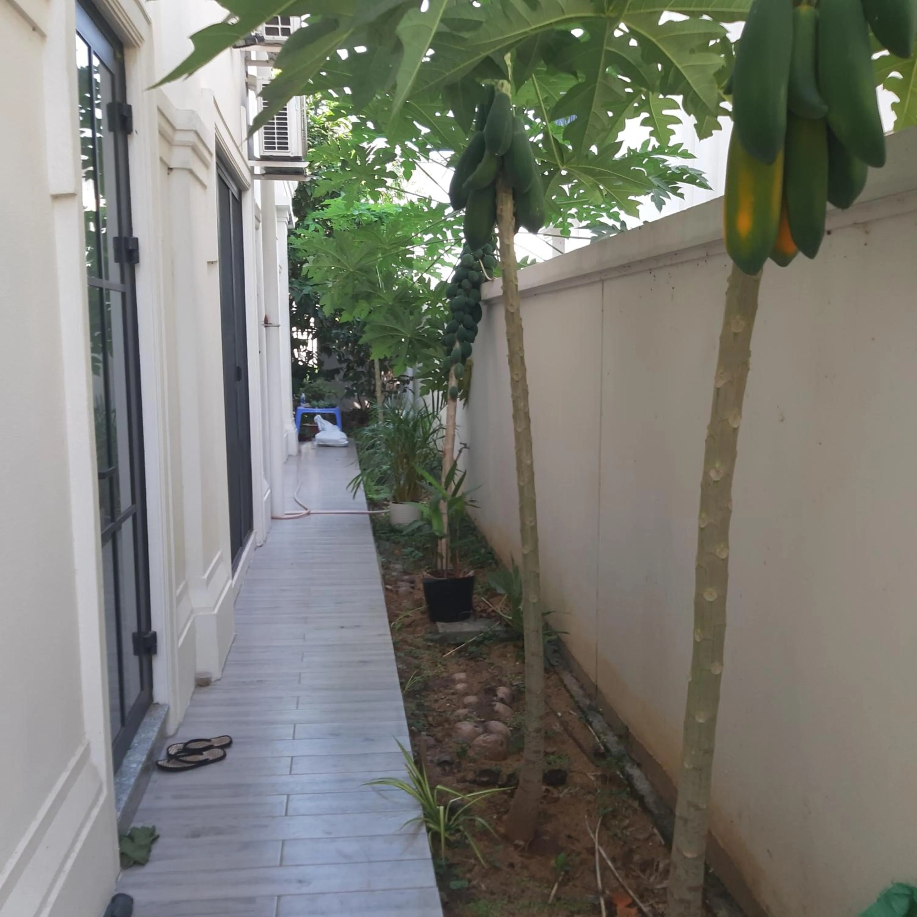 Patio in Thong Dong Homestay