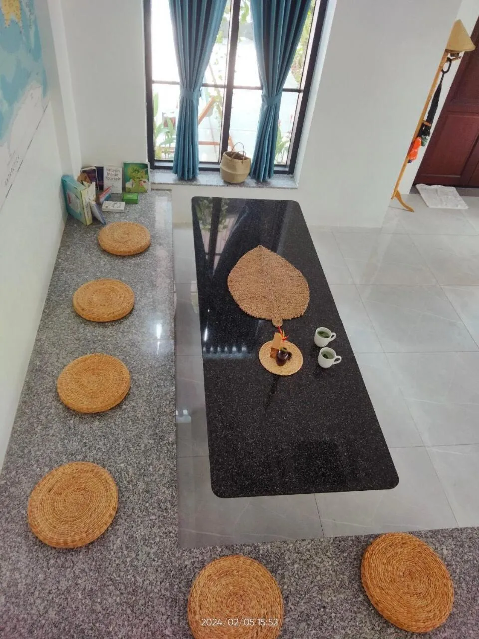 Living room in Thong Dong Homestay