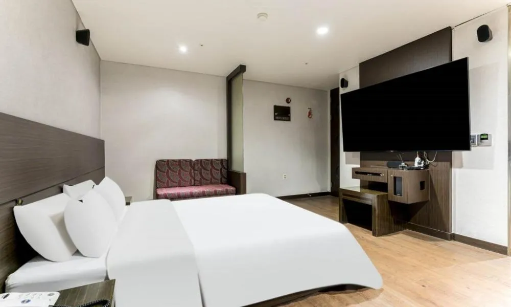 Bed in Dongtan BobosHotel