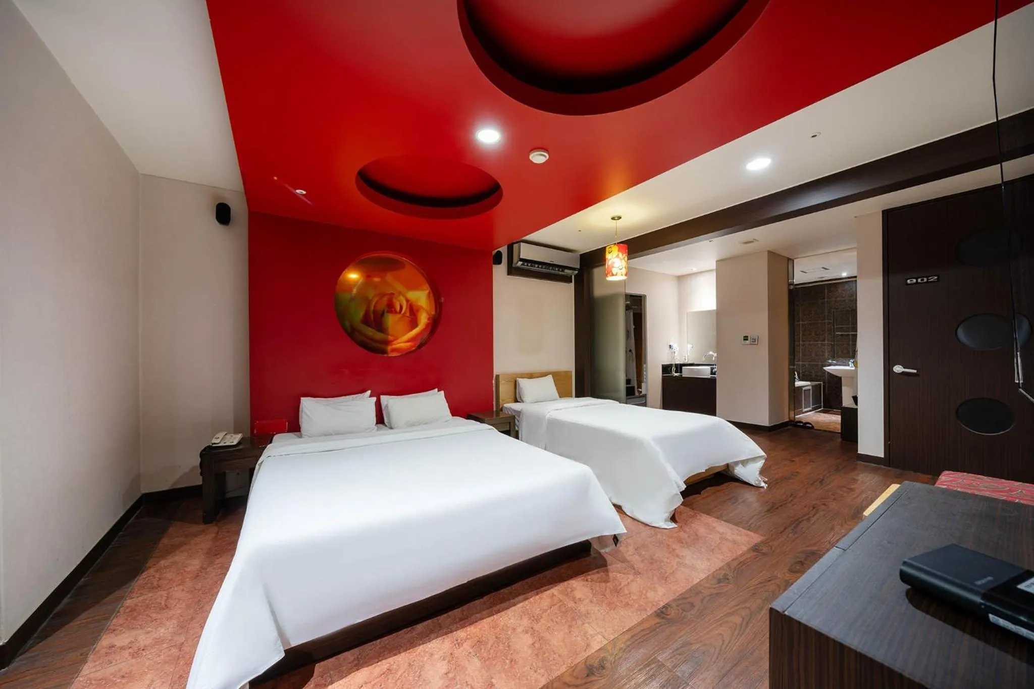 Bed in Dongtan BobosHotel