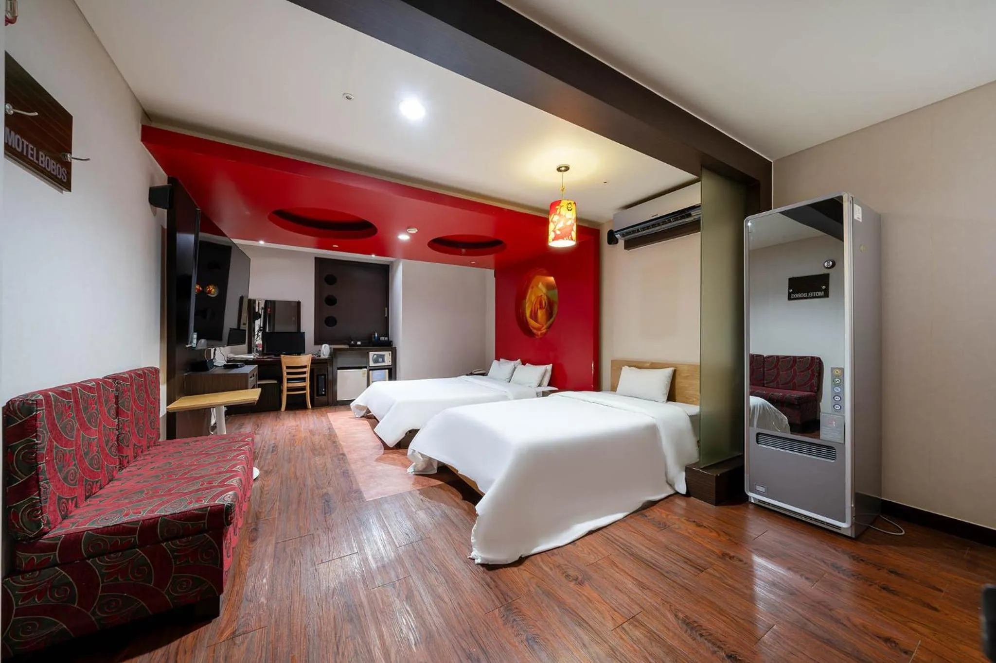 Bed in Dongtan BobosHotel