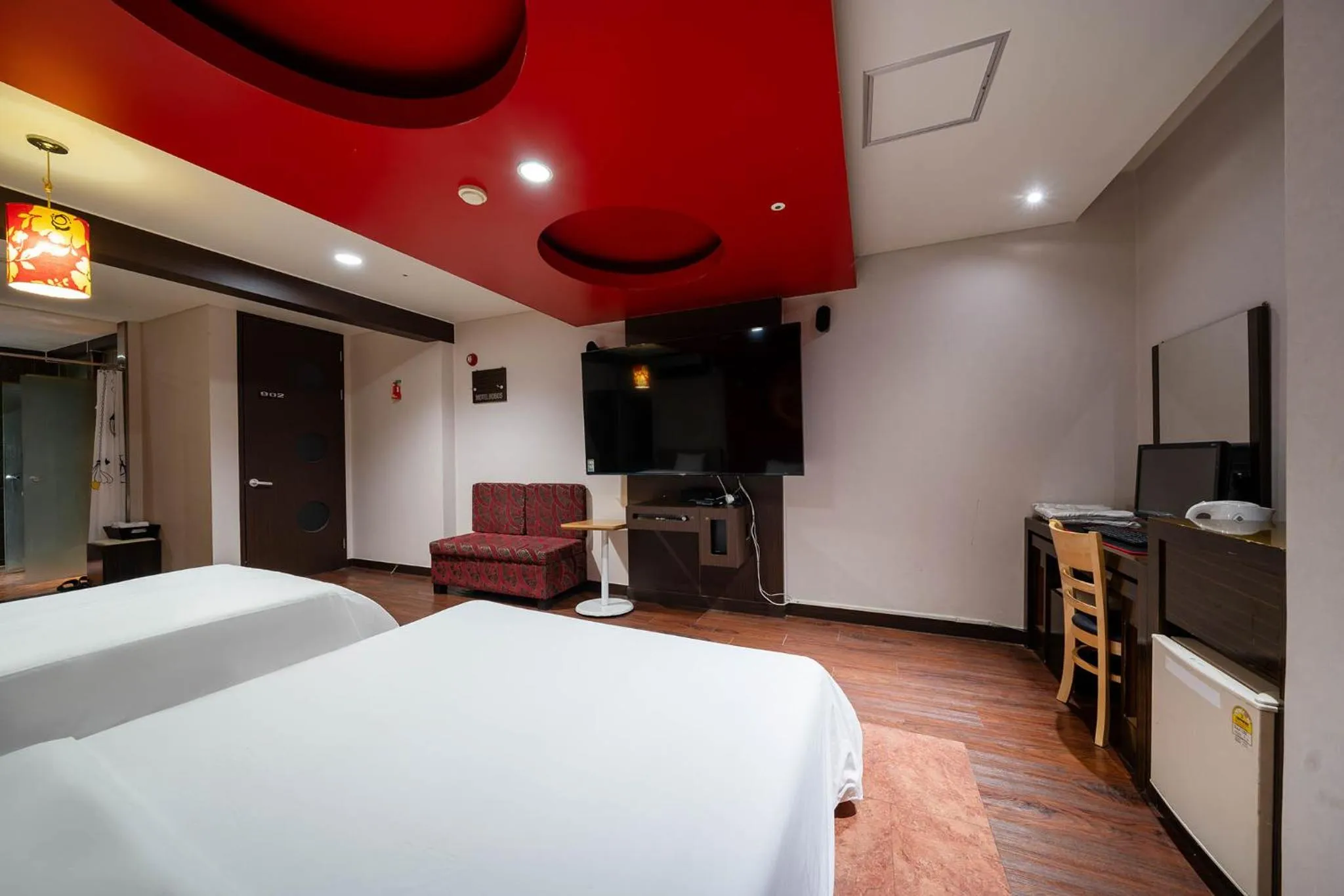 Bed in Dongtan BobosHotel