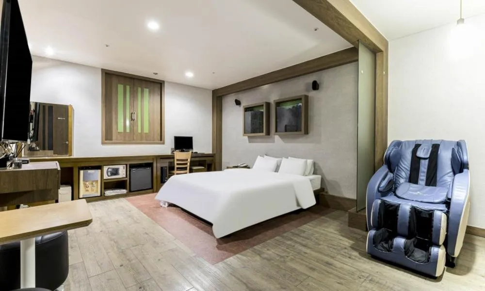 Bed in Dongtan BobosHotel