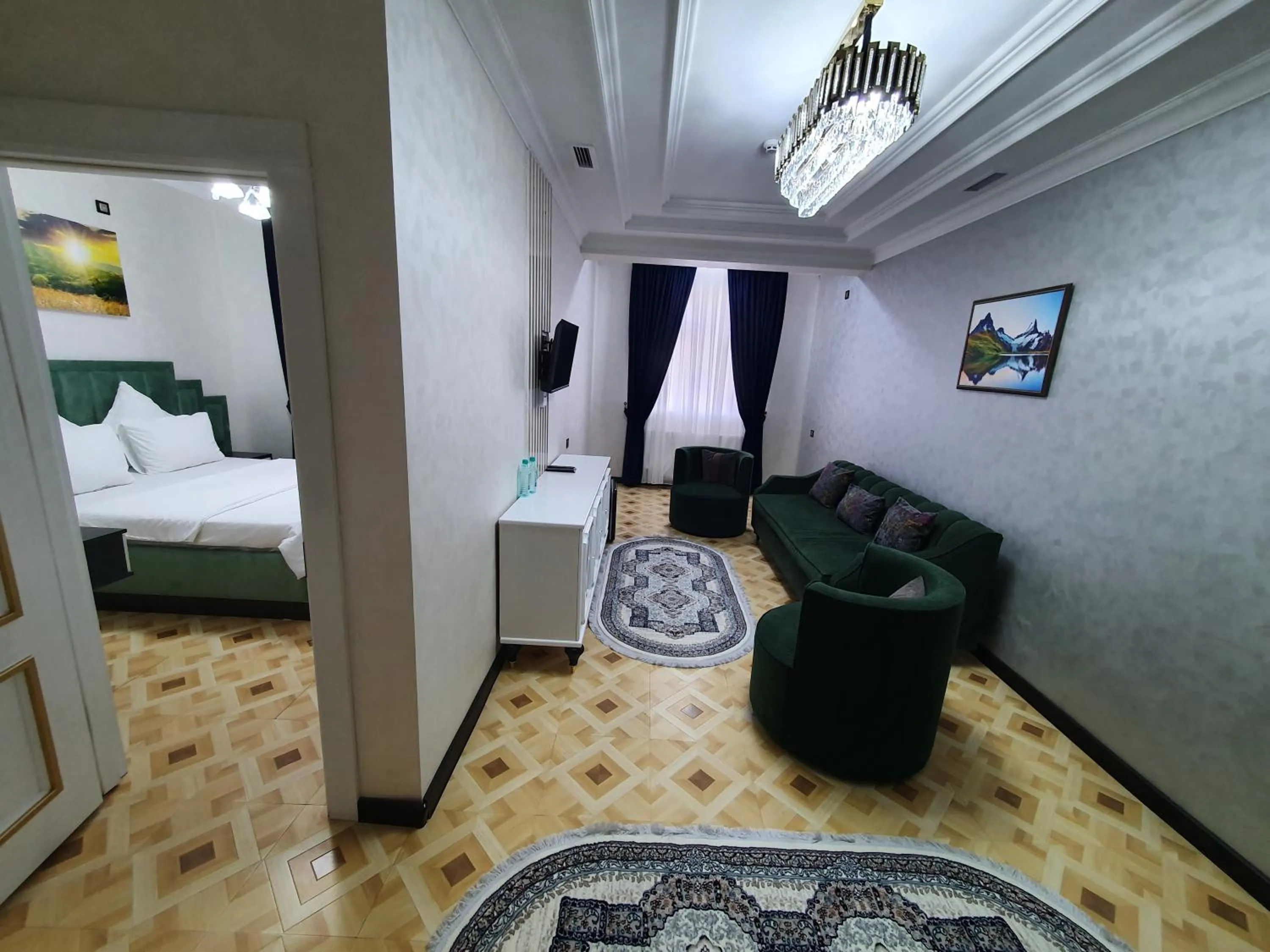 Photo of the whole room, Bed in Reikartz Namangan