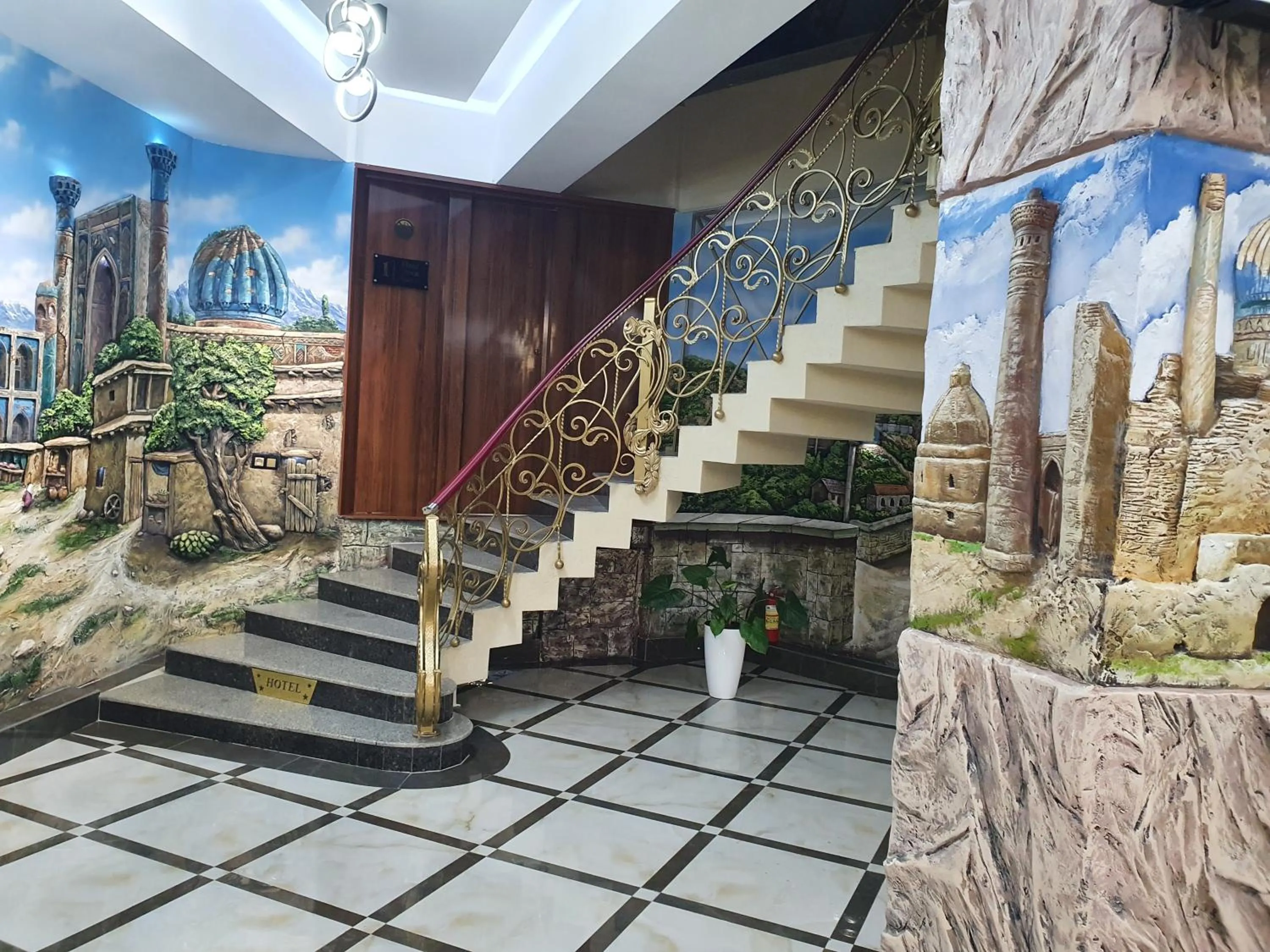 Lobby or reception in Reikartz Namangan