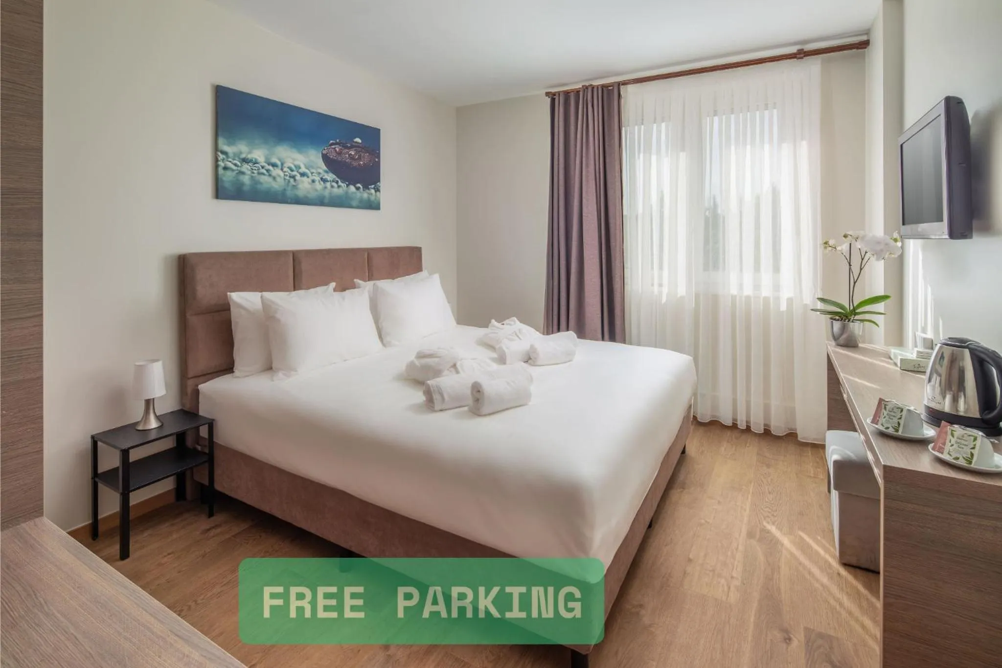 Bed in Vitta Hotel Superior