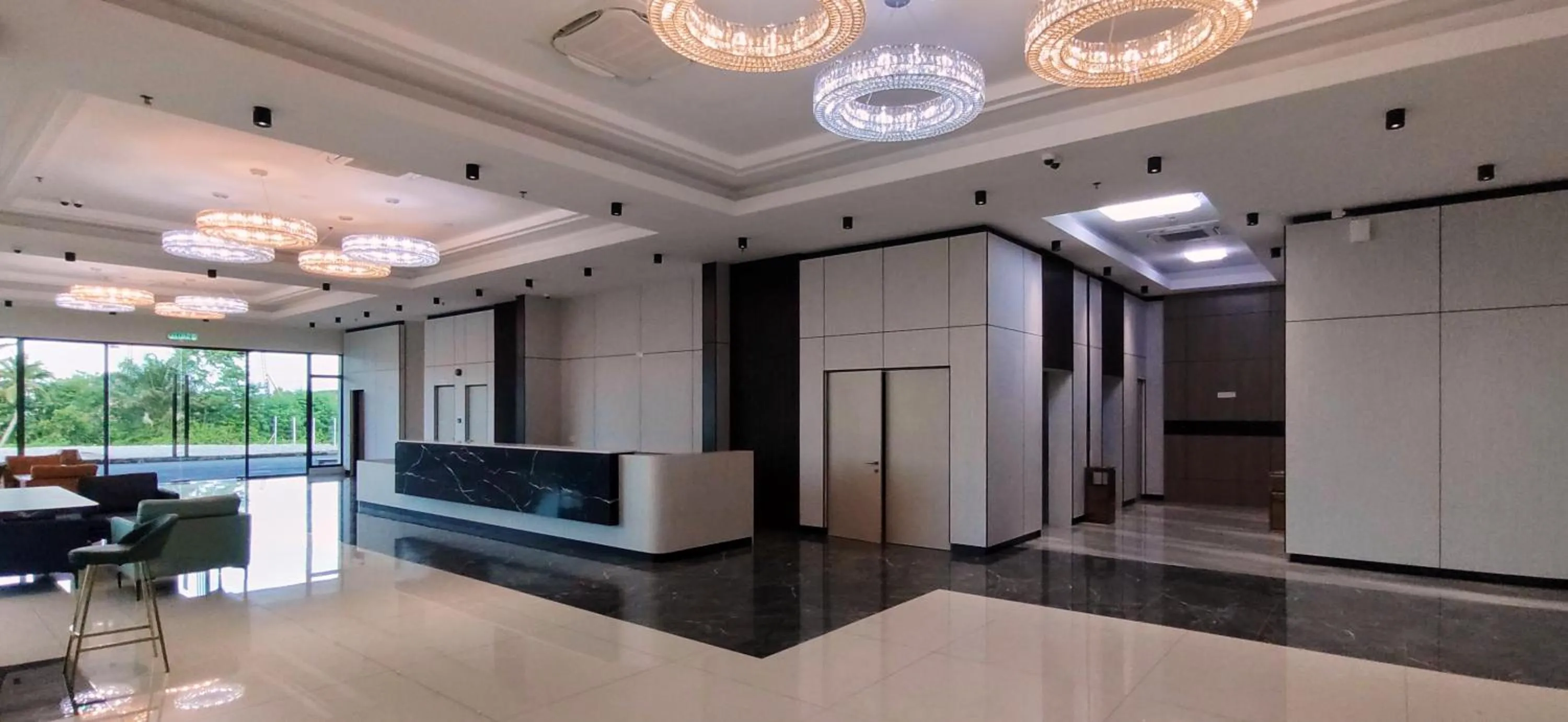 Lobby or reception in Hotel Kapalai Semporna