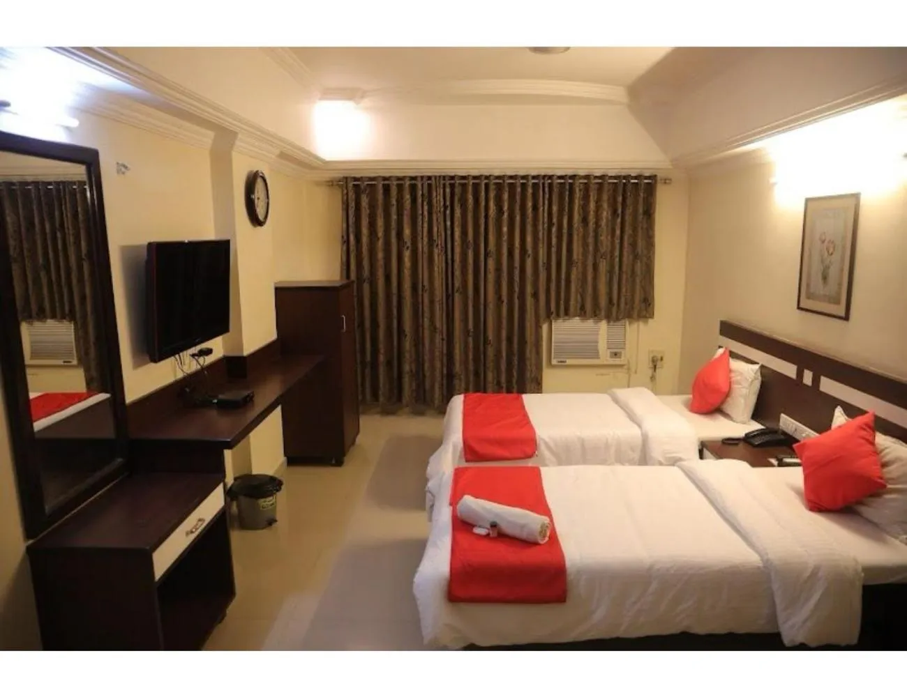 TV and multimedia, Bed in Hotel Alpha, Vadodara