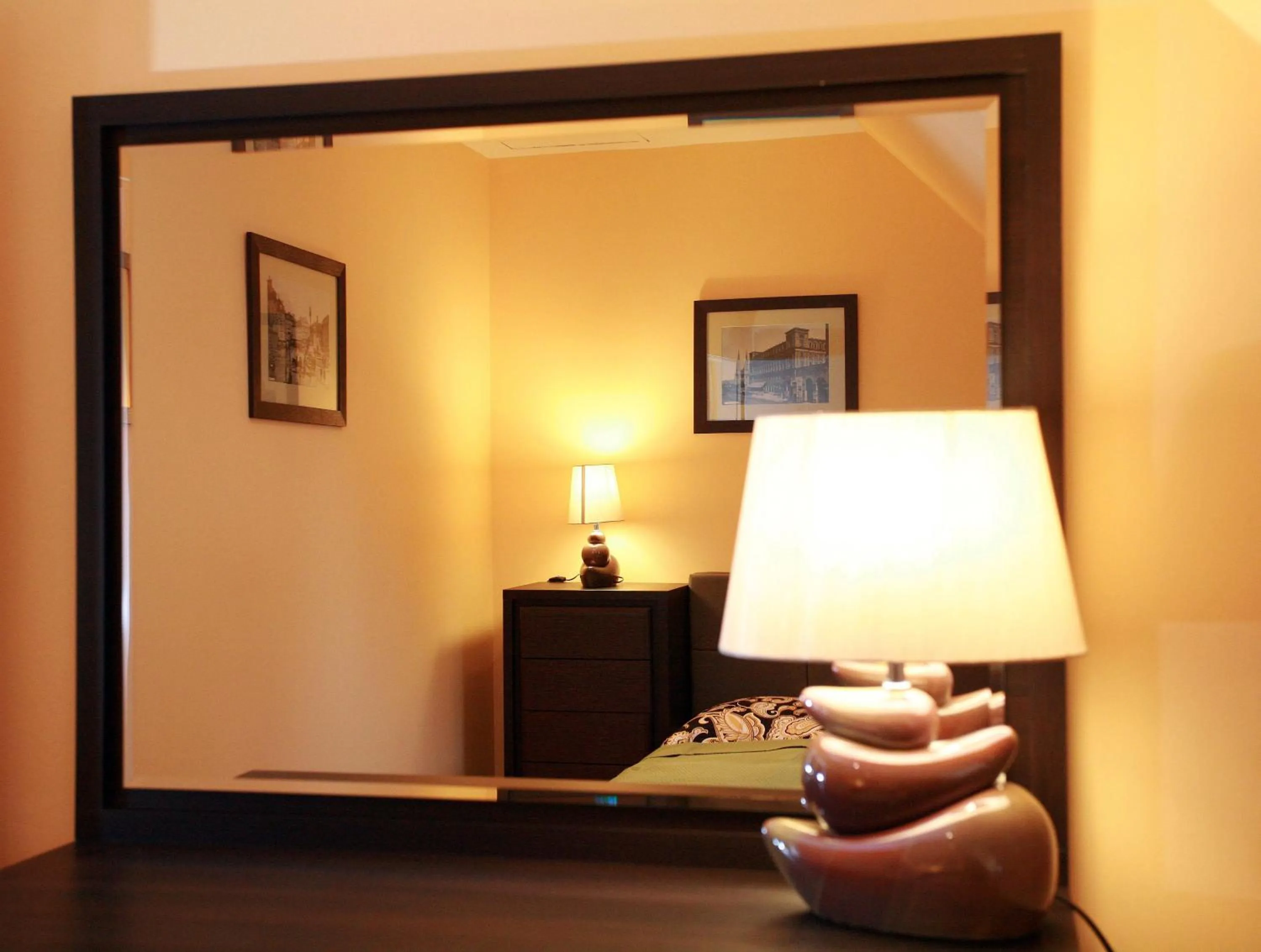 Decorative detail, Bed in Urban Flats Vienna City Center