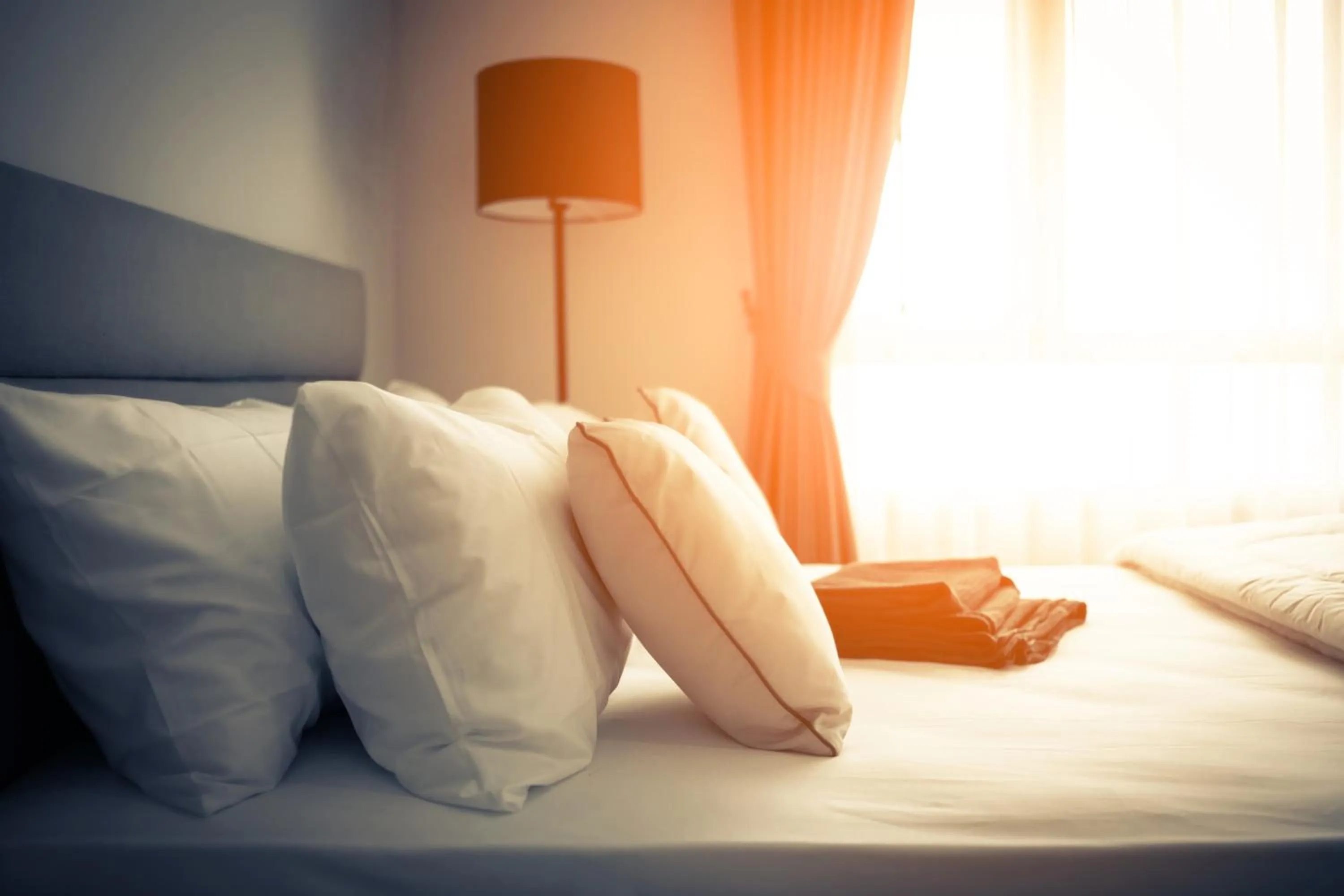 Decorative detail, Bed in Urban Flats Vienna City Center