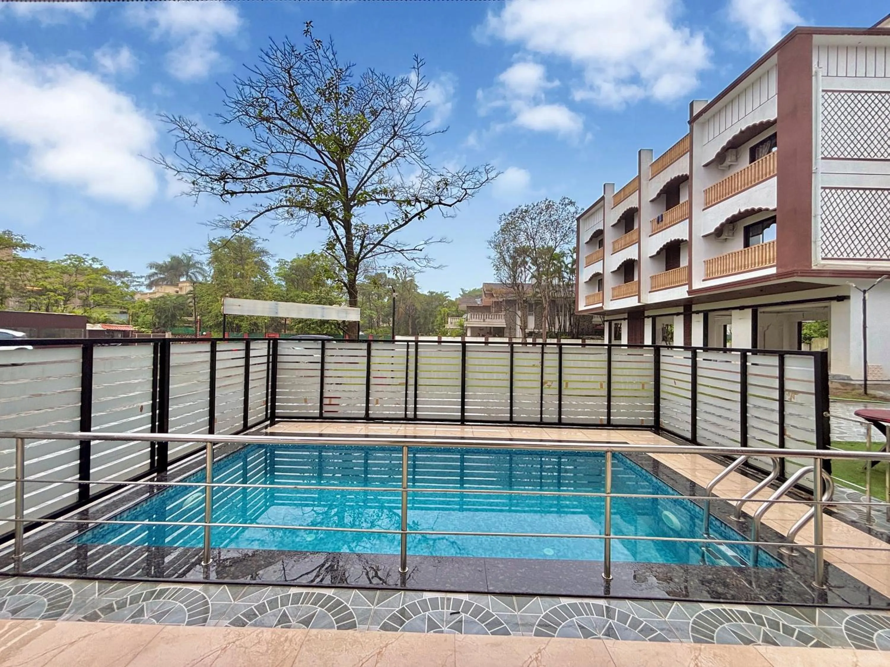Pool view in Misty Blues Resort & Villas