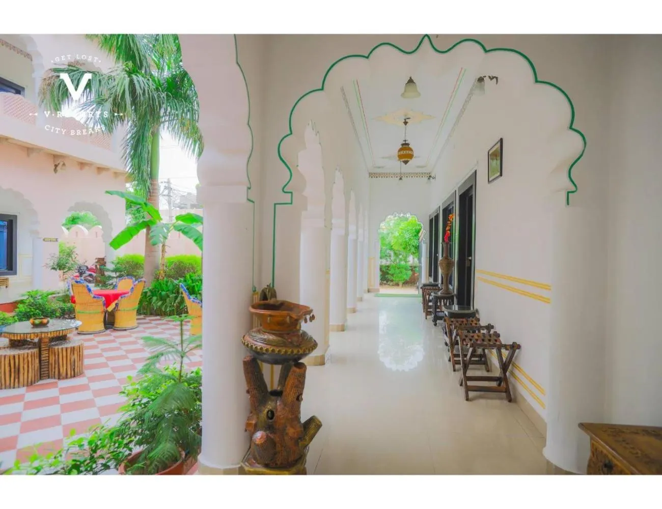 Day in Hotel Kiran Villa Palace, Bharatpur