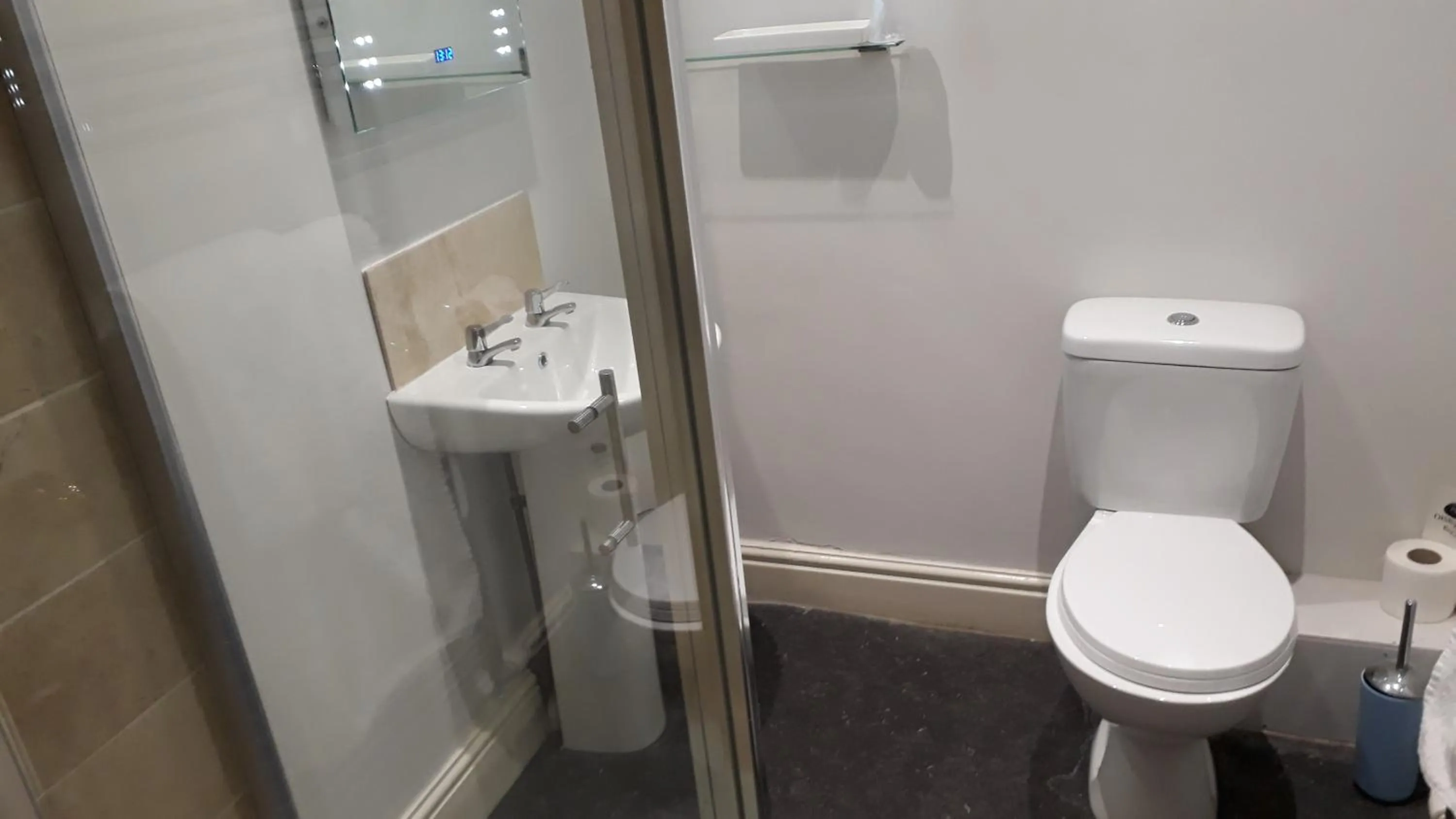 Toilet in Best Western Priory Hotel