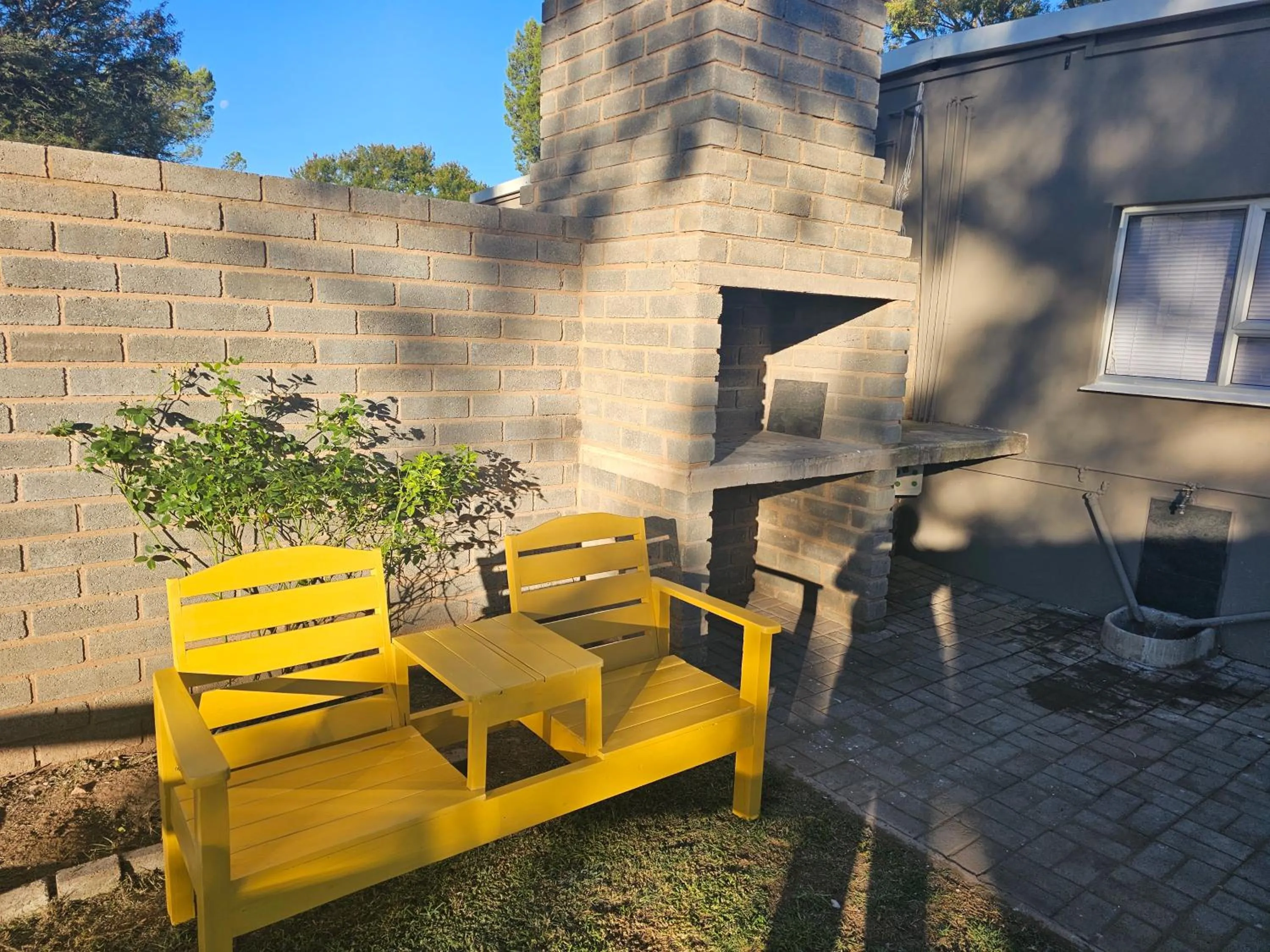 Patio in Amberdale Estate Self Catering