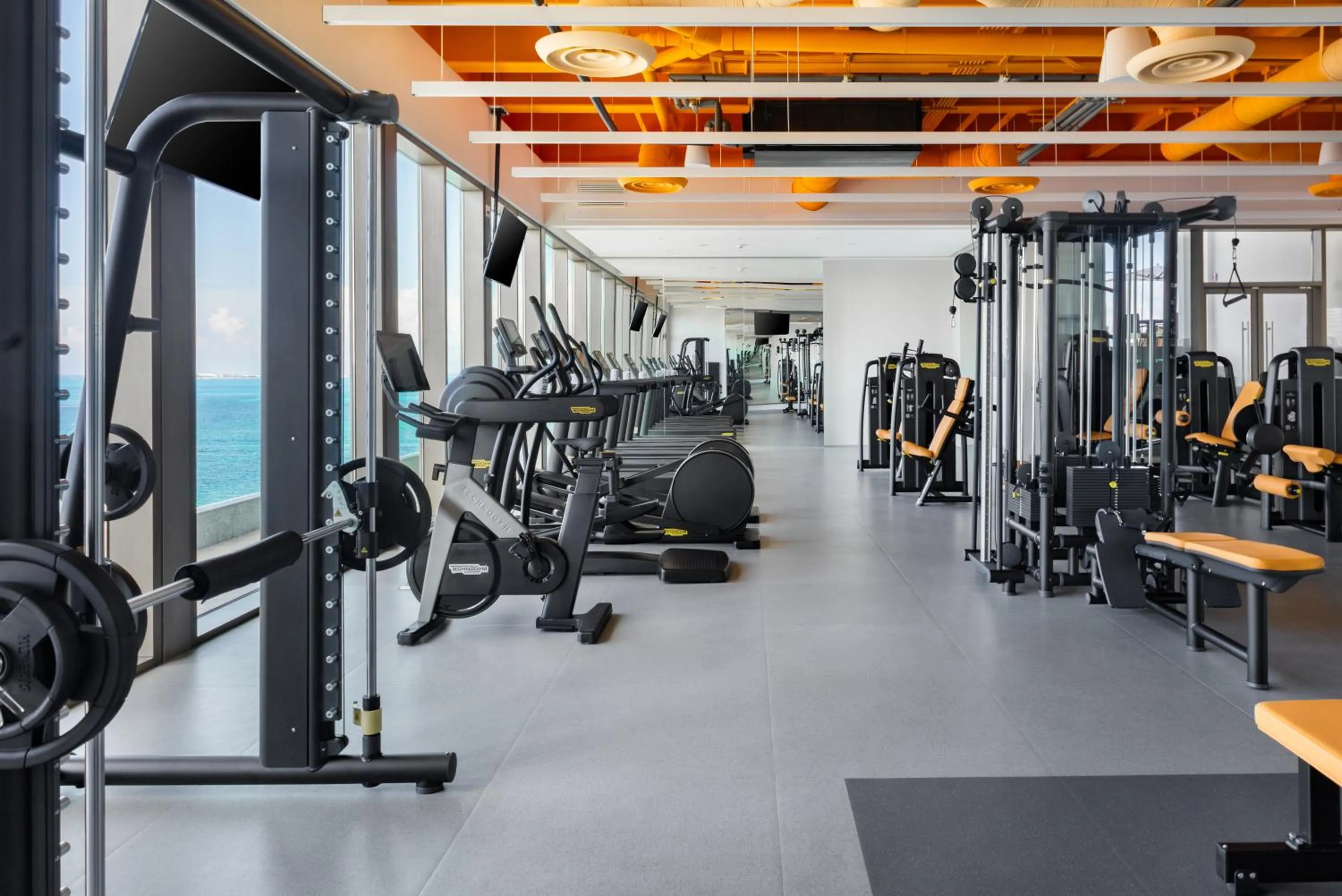 Fitness centre/facilities in Hotel Mousai Cancun Ocean Front Adults Only