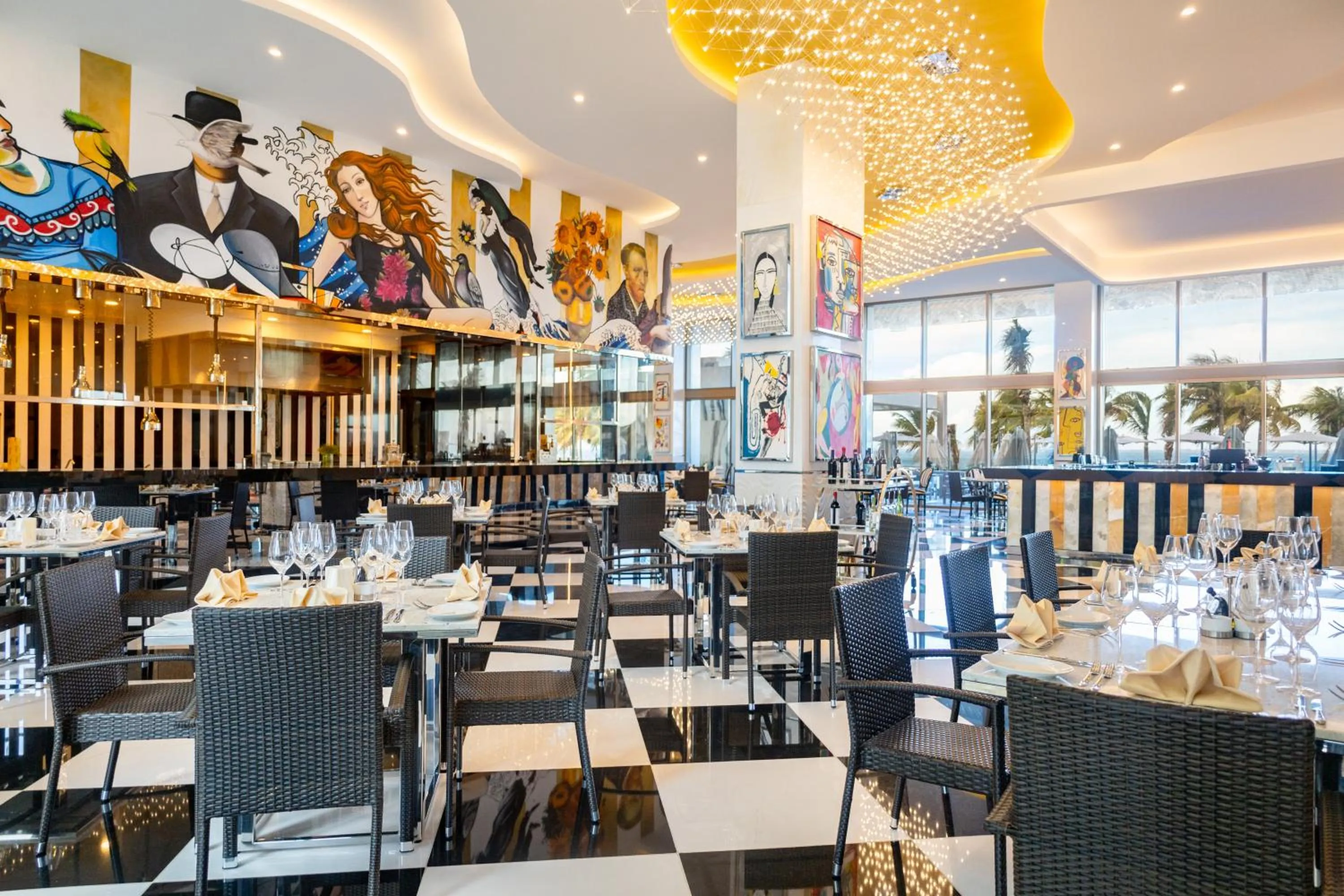 Restaurant/places to eat in Hotel Mousai Cancun Adults Only