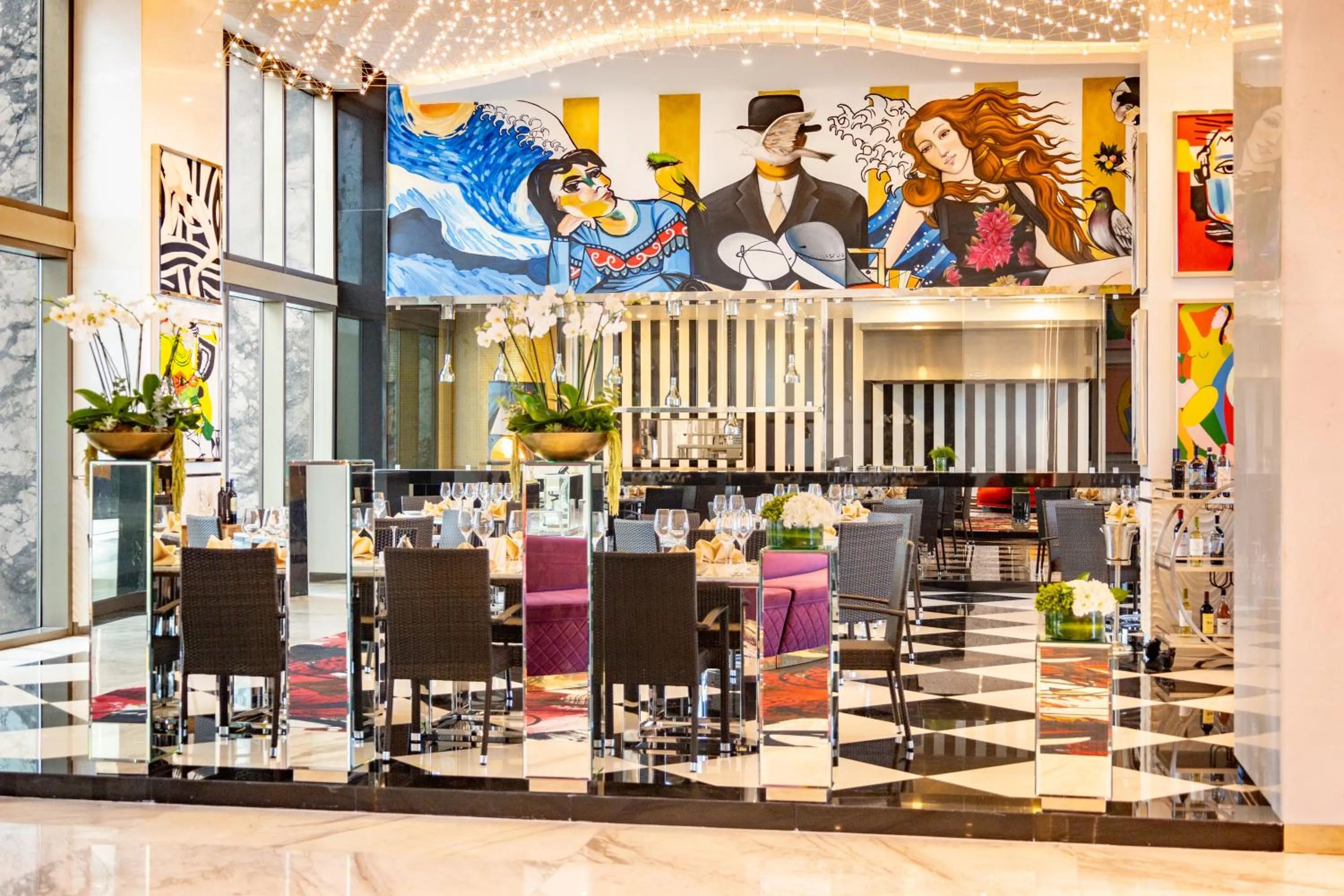 Restaurant/places to eat in Hotel Mousai Cancun Adults Only