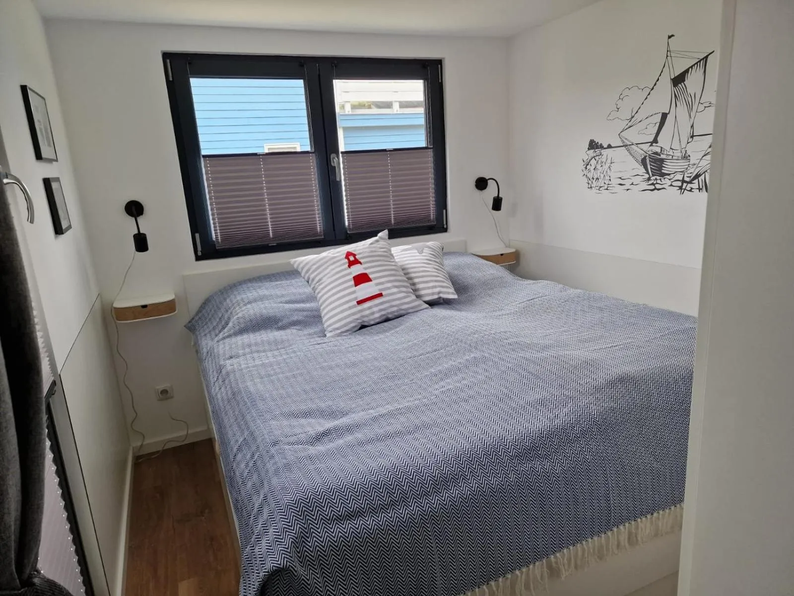 Bed in Prima Resort Boddenblick - Camping & Tiny House-Resort