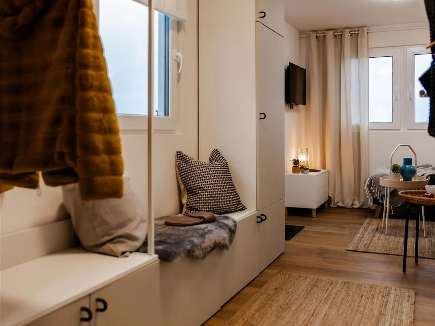 Bed in Prima Resort Boddenblick - Camping & Tiny House-Resort