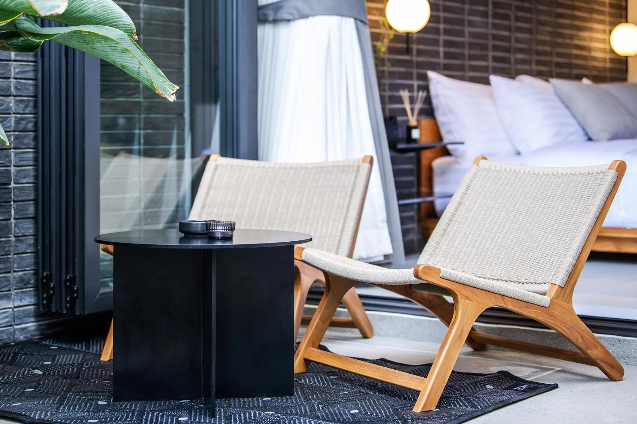 Living room in Rhy.a Private Pool Villa