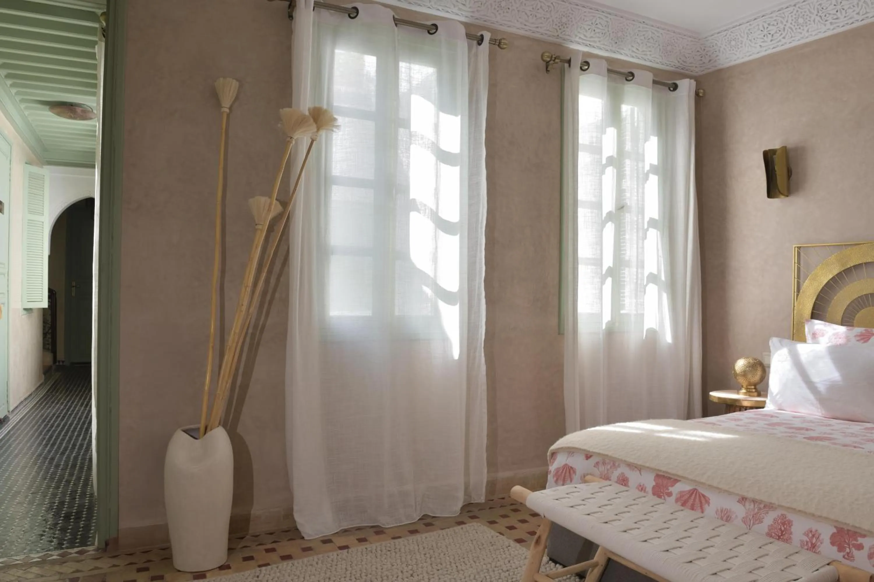 Photo of the whole room, Bed in Riad Palau Marrakech