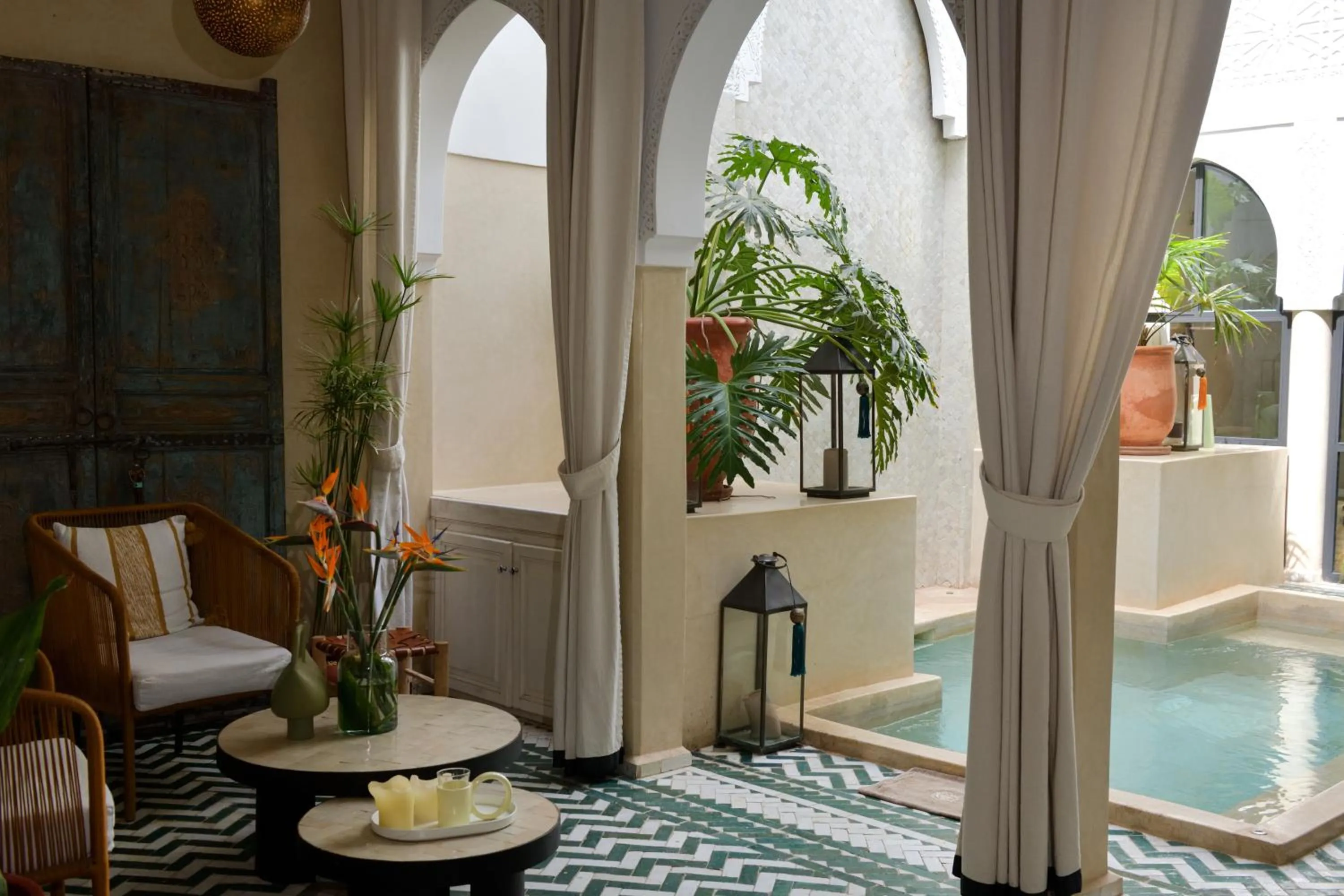 Patio in Riad Palau Marrakech