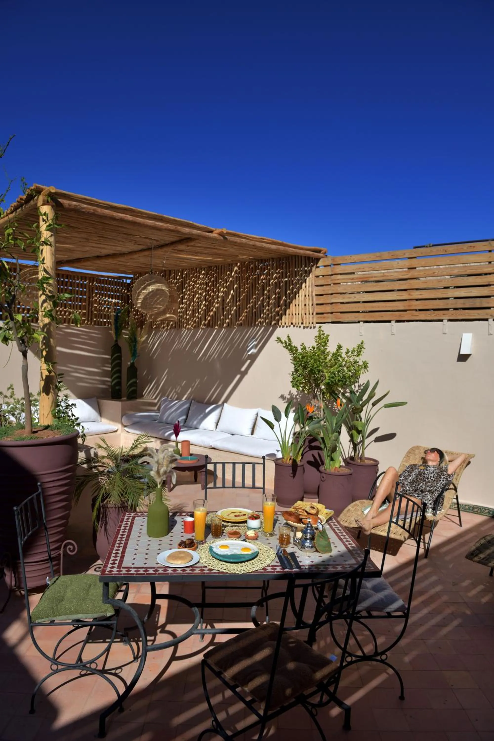 Patio in Riad Palau Marrakech