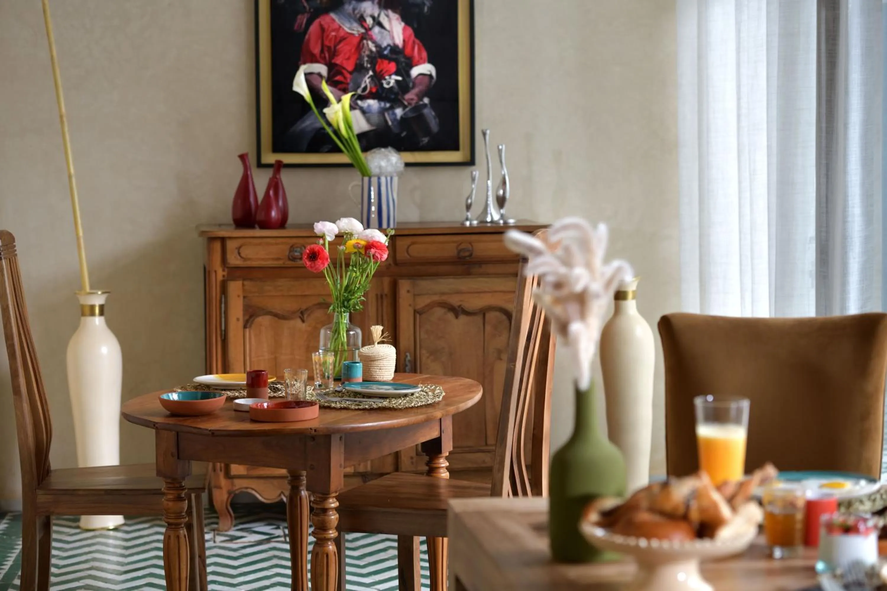 Living room in Riad Palau Marrakech