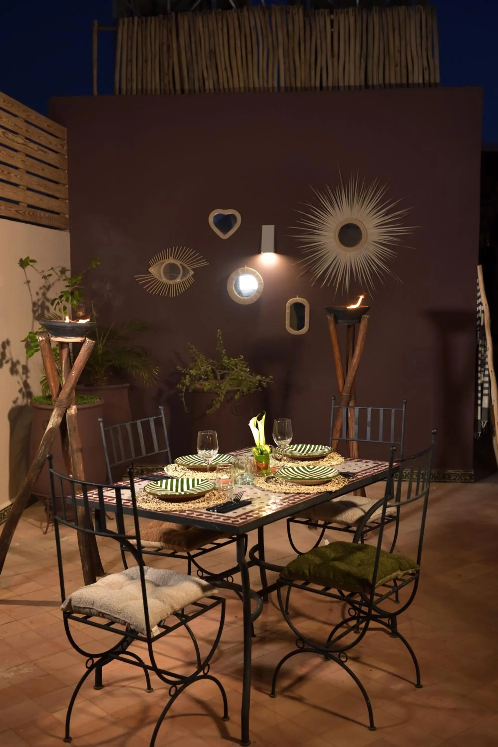 Patio in Riad Palau Marrakech