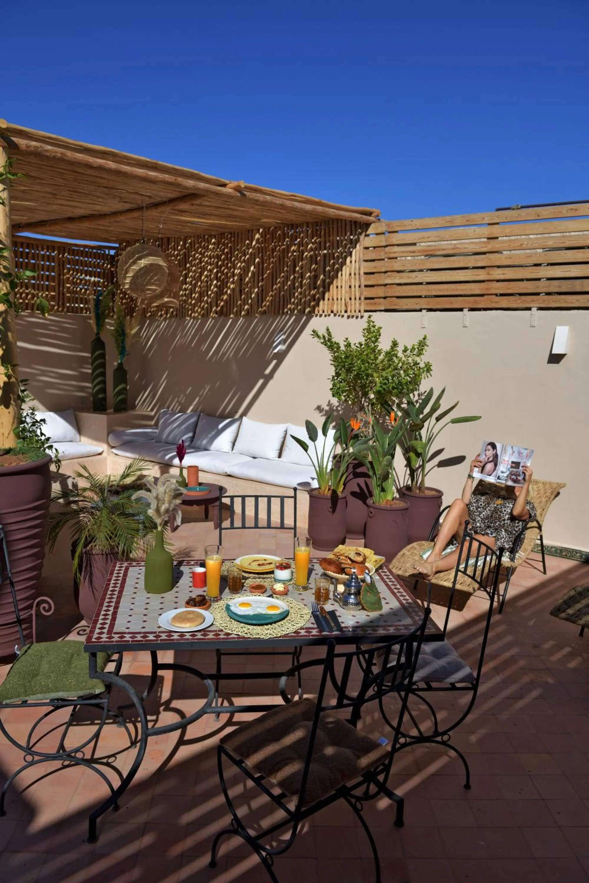 Patio in Riad Palau Marrakech