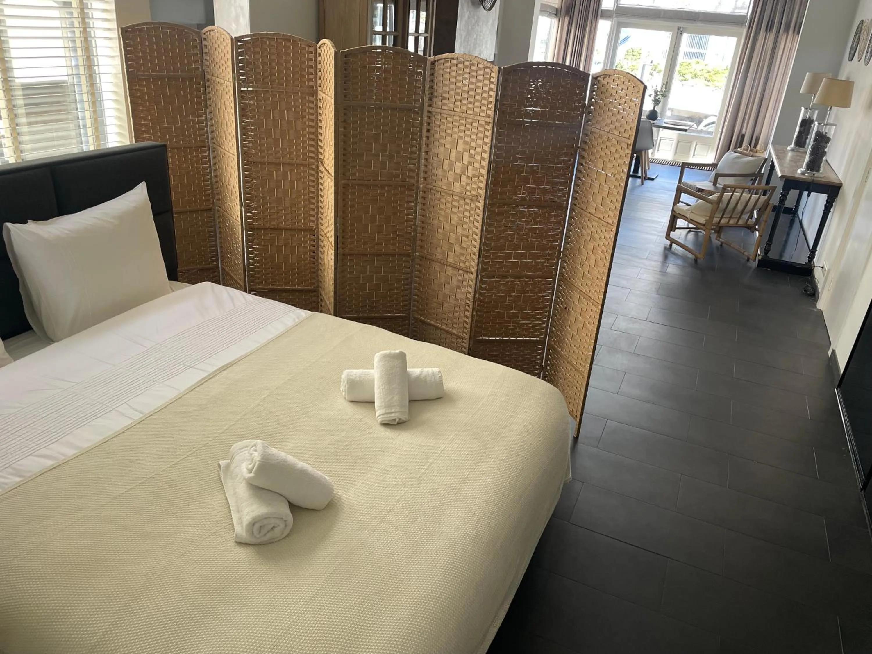 Bed in Hotel Doppenberg