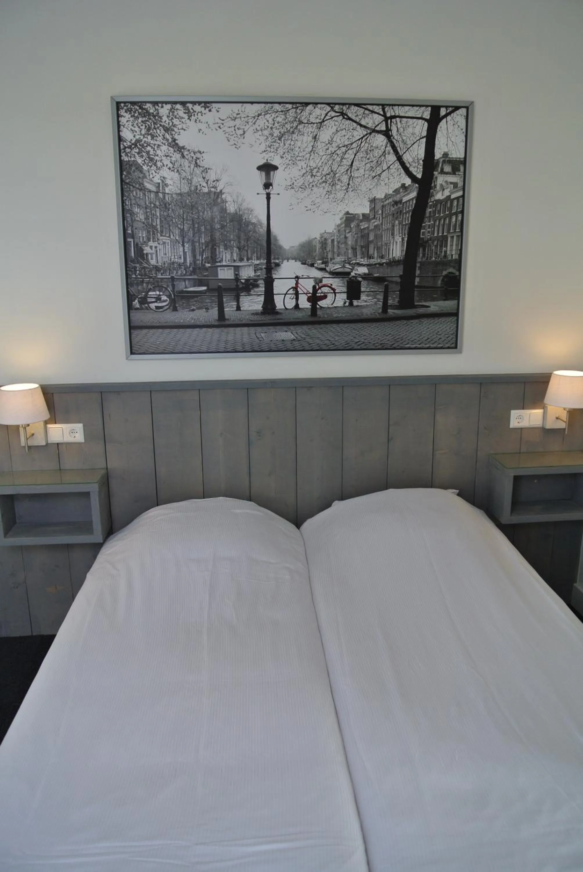 Bed in Hotel Doppenberg