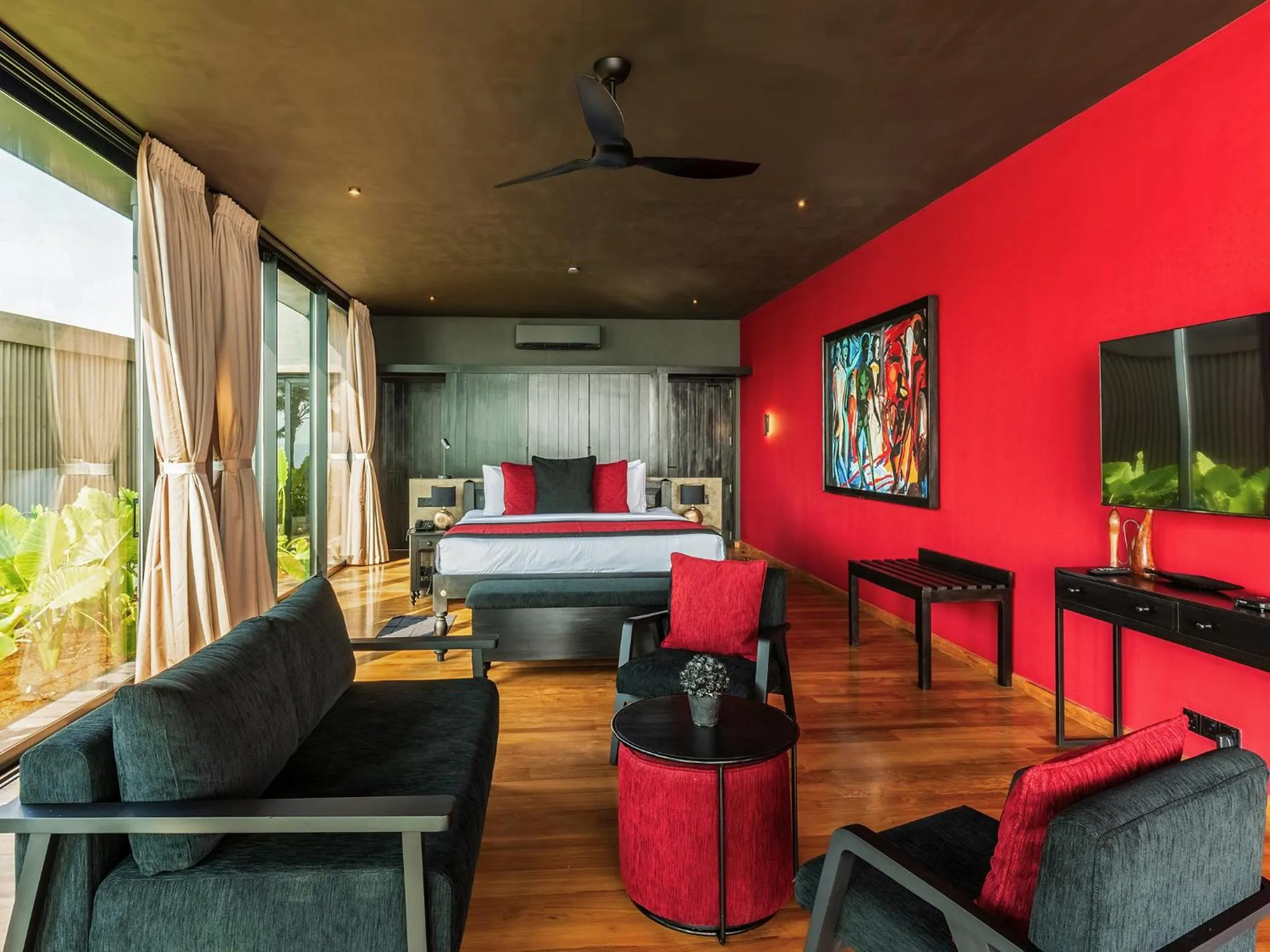 Photo of the whole room in DORMERO Hotel Sri Lanka Hikkaduwa Beach