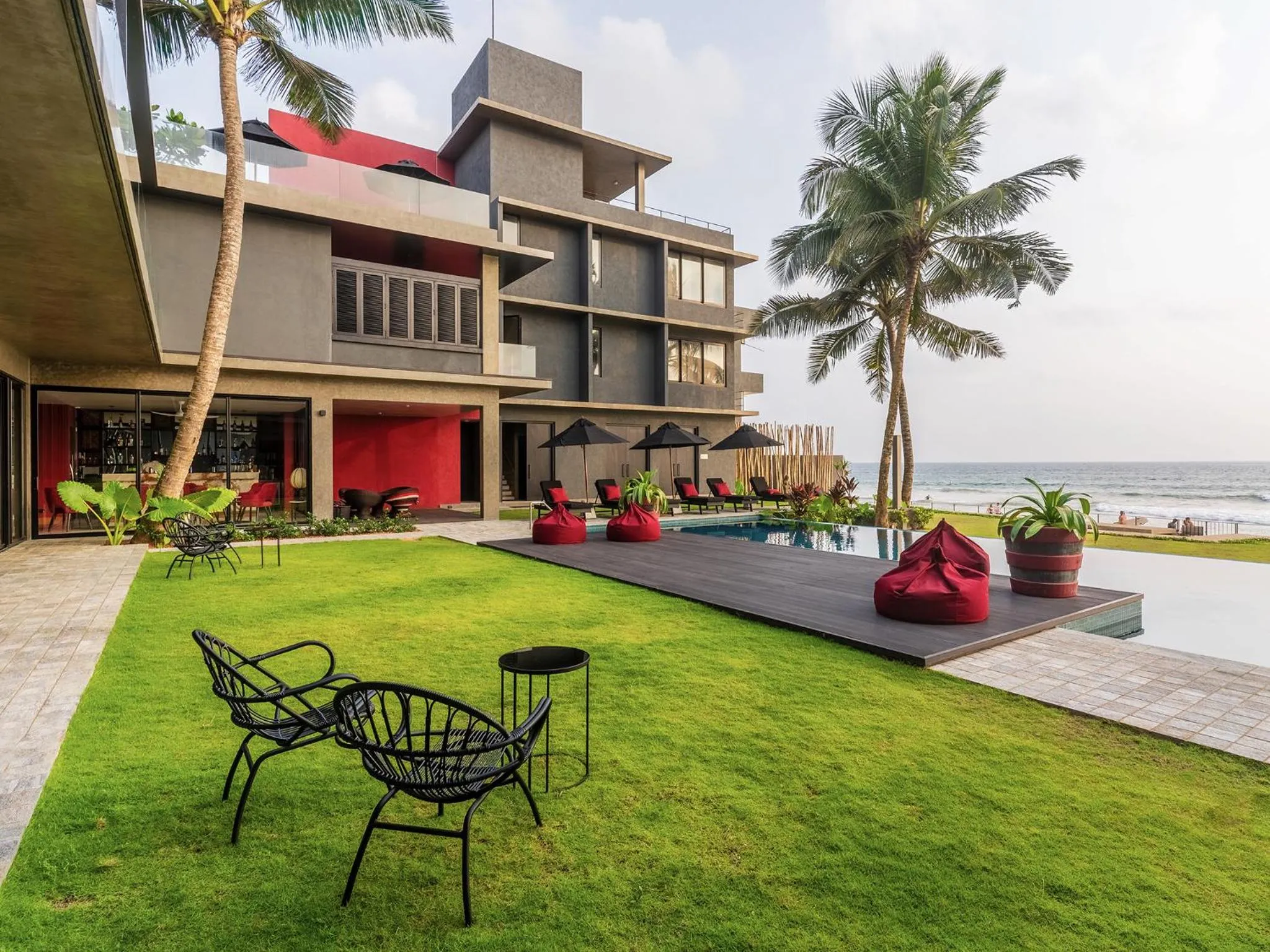 Property building in DORMERO Hotel Sri Lanka Hikkaduwa Beach