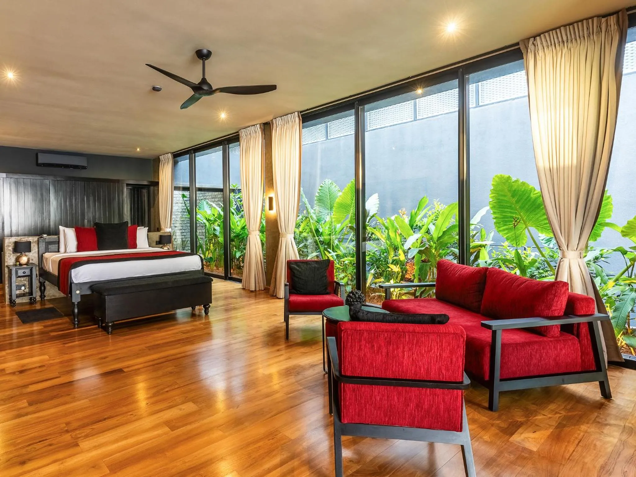 Photo of the whole room, Bed in DORMERO Hotel Sri Lanka Hikkaduwa Beach
