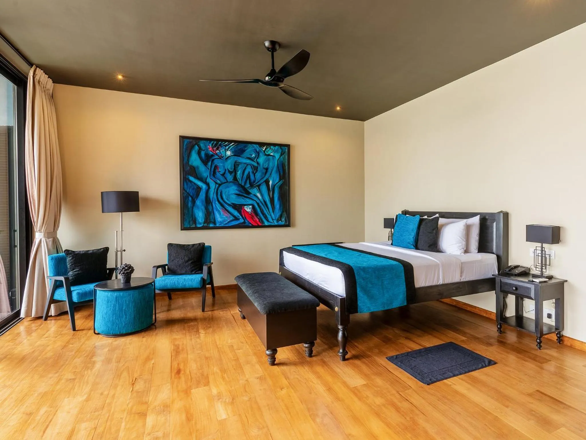 Photo of the whole room, Bed in DORMERO Hotel Sri Lanka Hikkaduwa Beach