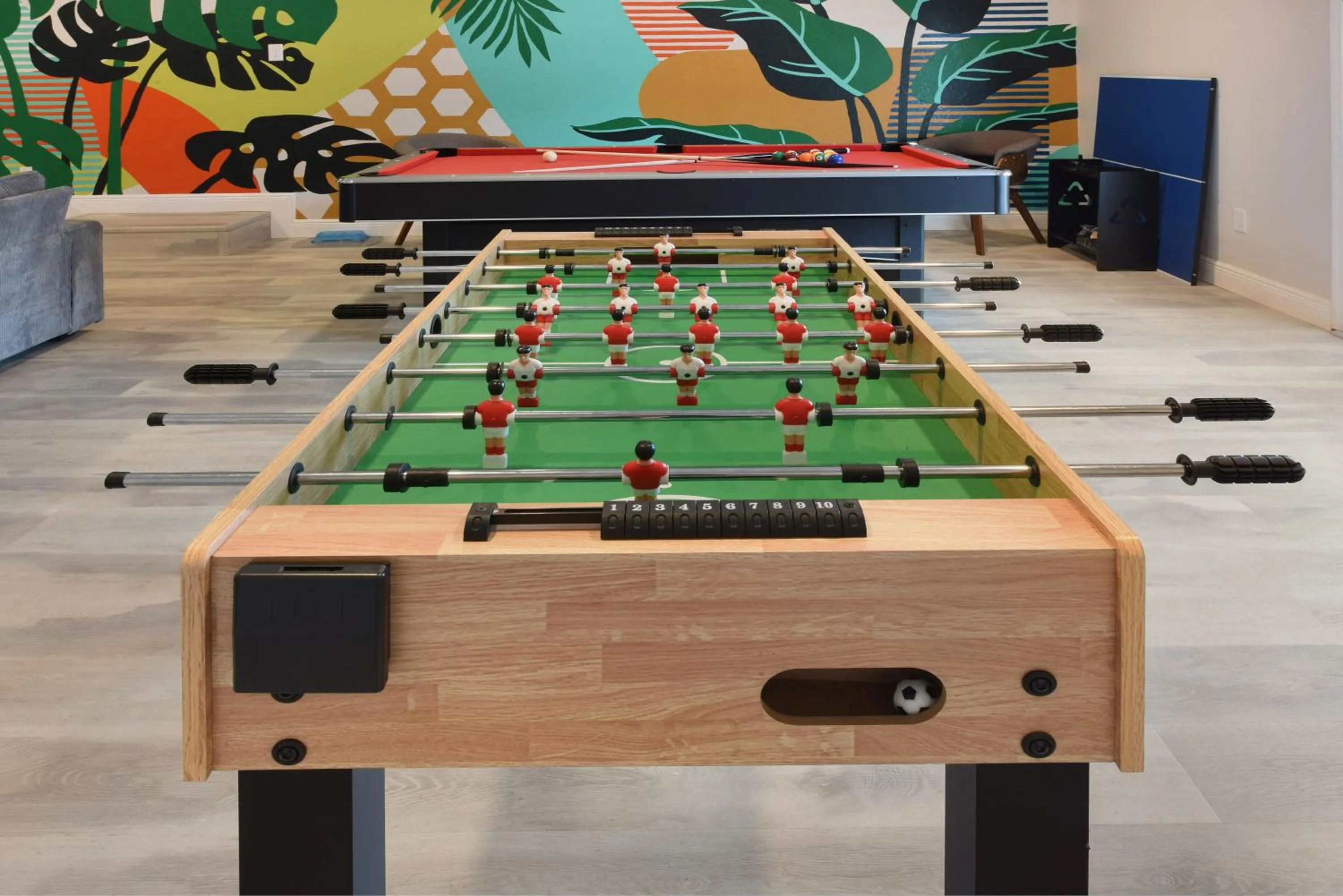 Game Room in Palm Cove Motel