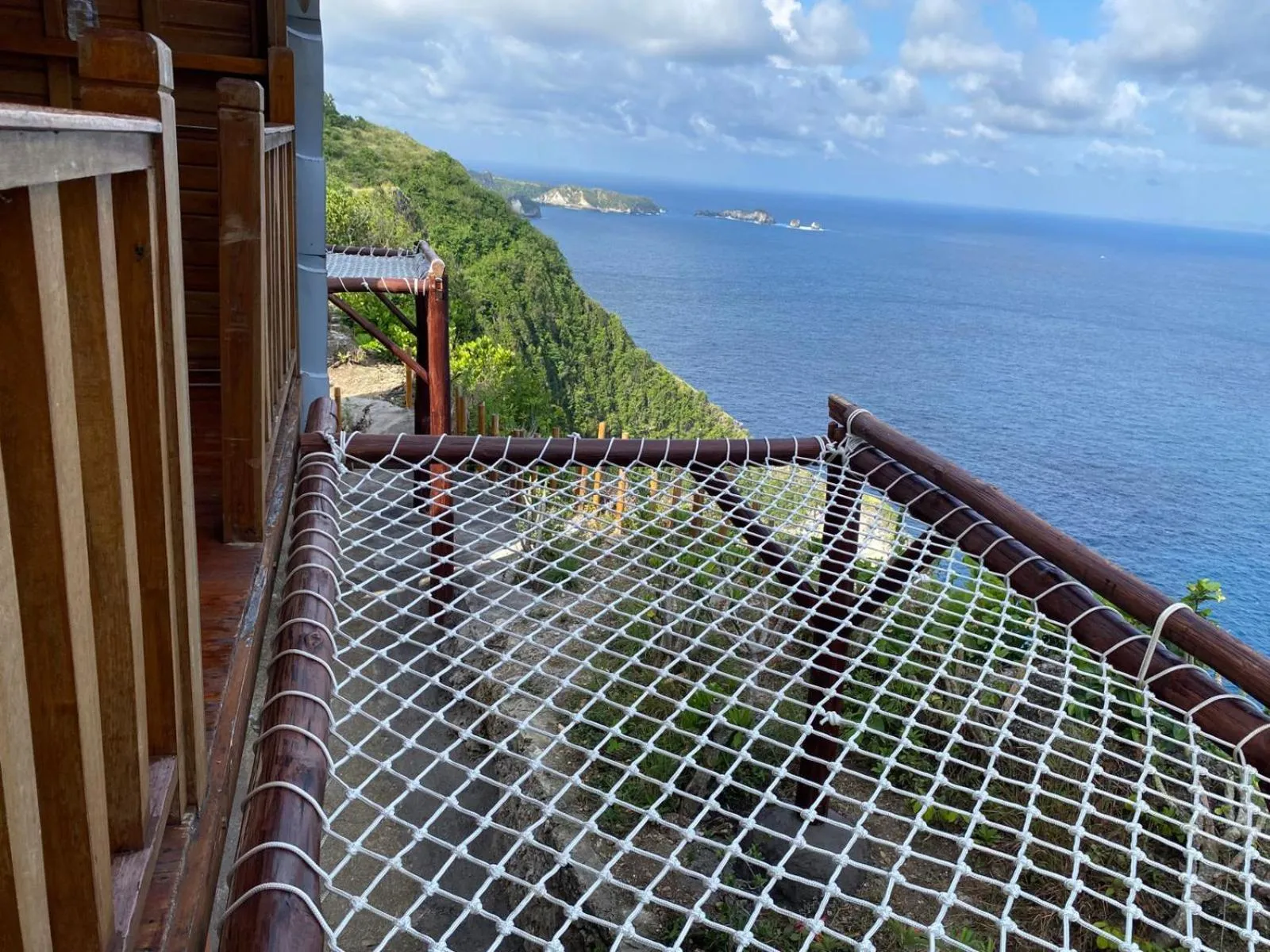 Sea view in Suwehan Beach Cliff House by BIJAK