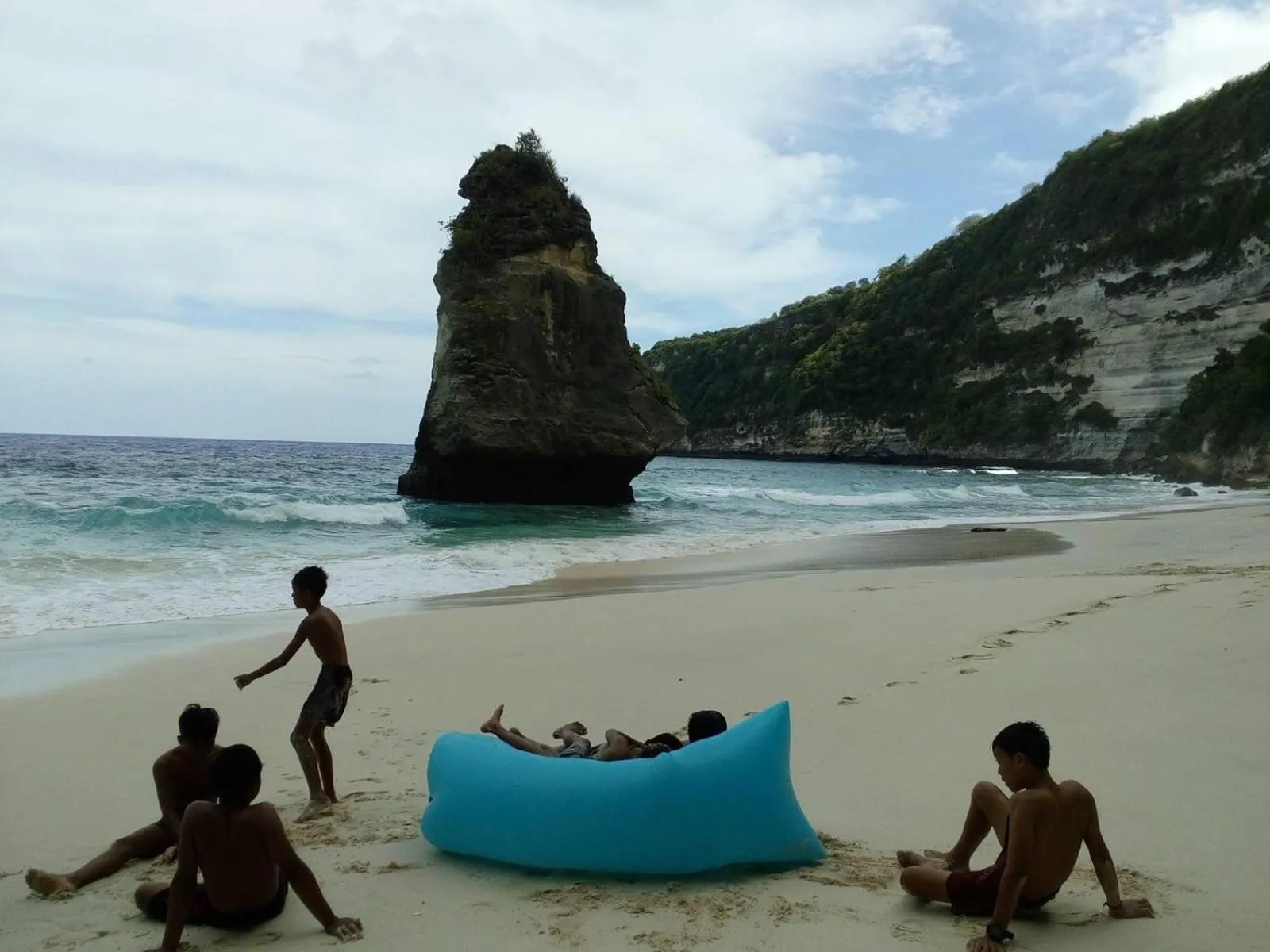 Beach in Suwehan Beach Cliff House by BIJAK