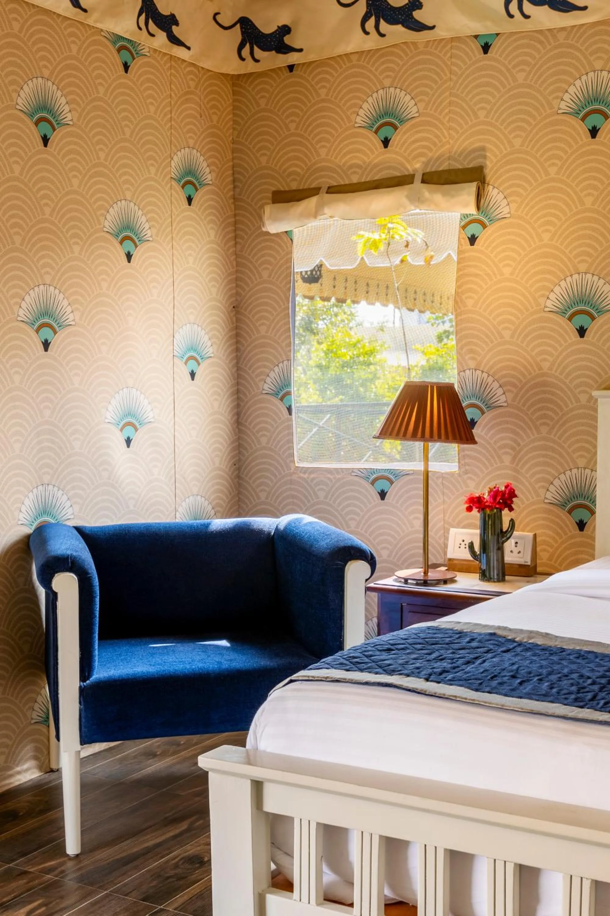 Seating area in Sterling ReWild Sariska