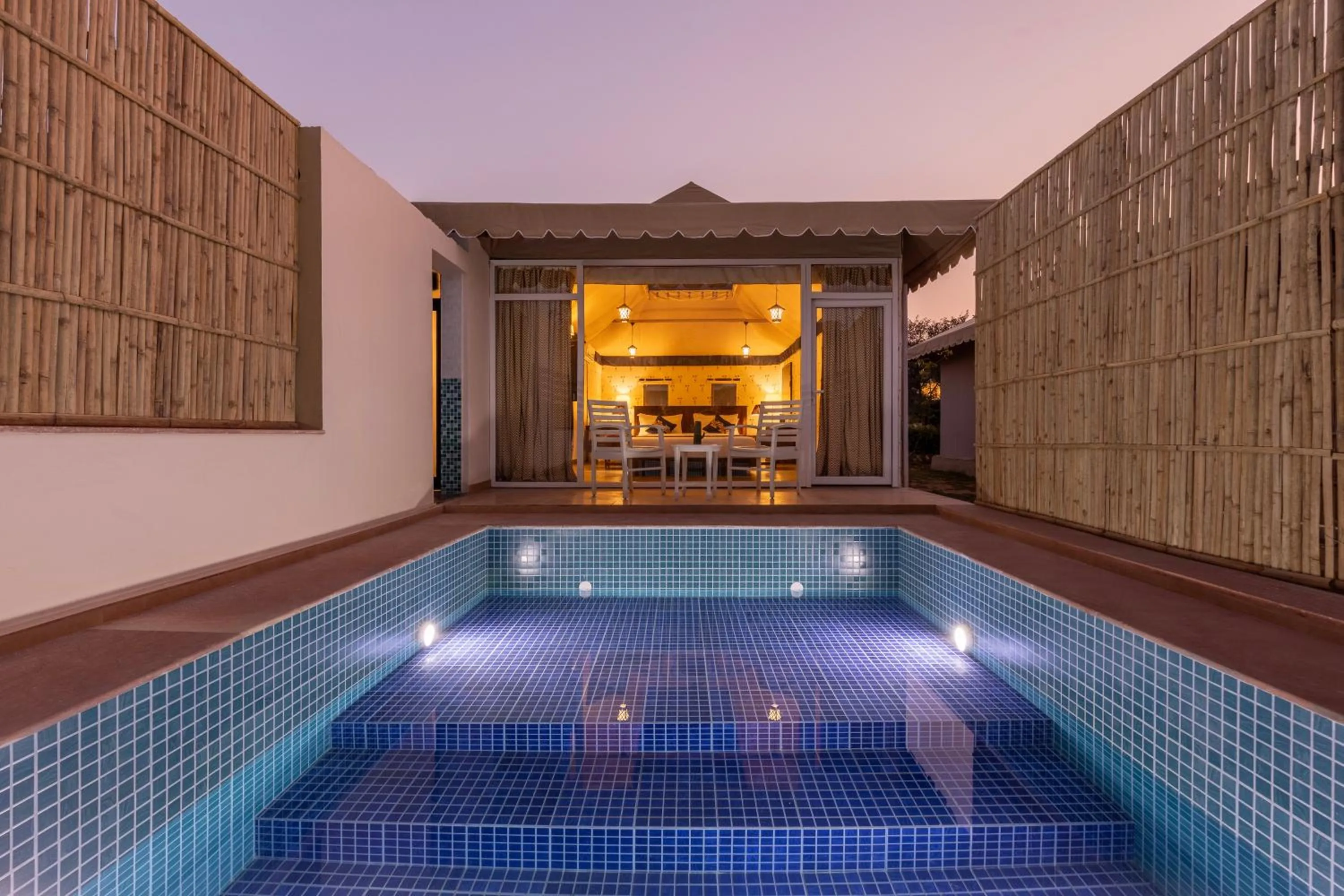 Swimming pool in Sterling ReWild Sariska