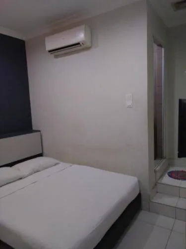 Bed in Hotel Rim Global Pj21